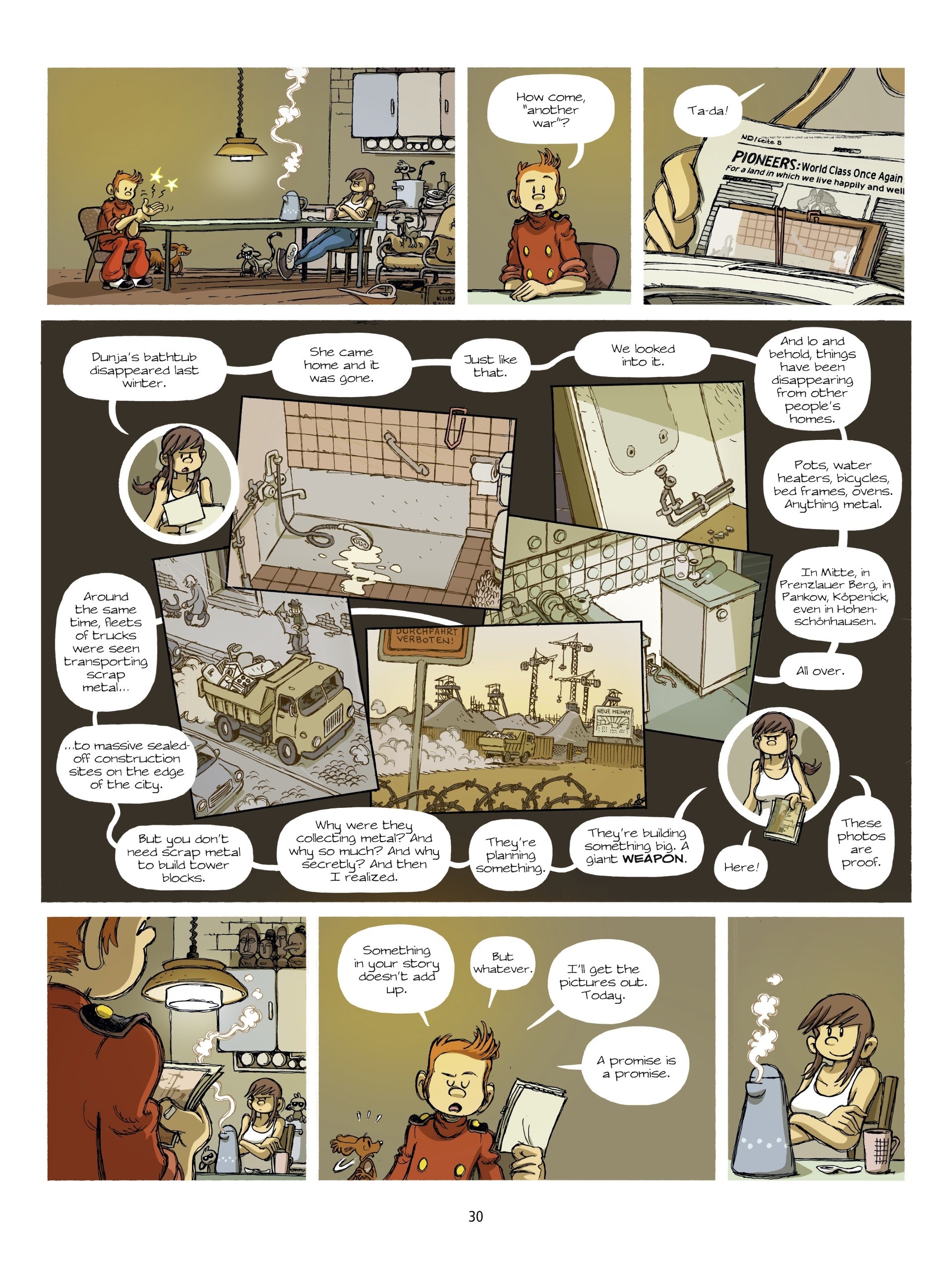 Read online Spirou In Berlin comic -  Issue # Full - 30