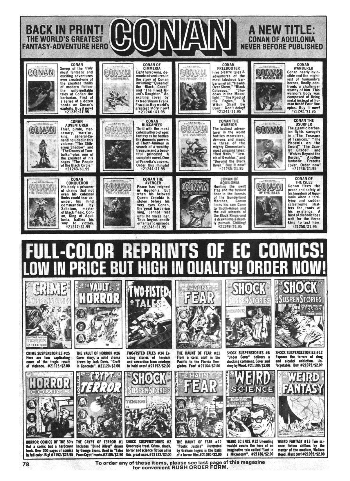 Read online Vampirella (1969) comic -  Issue #72 - 78
