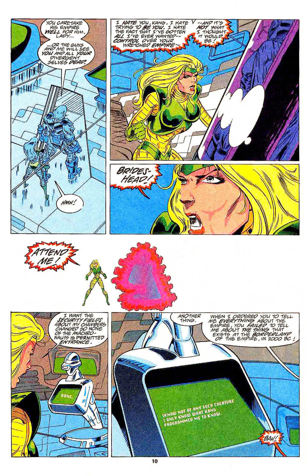 Read online Avengers: The Terminatrix Objective comic -  Issue #1 - 9