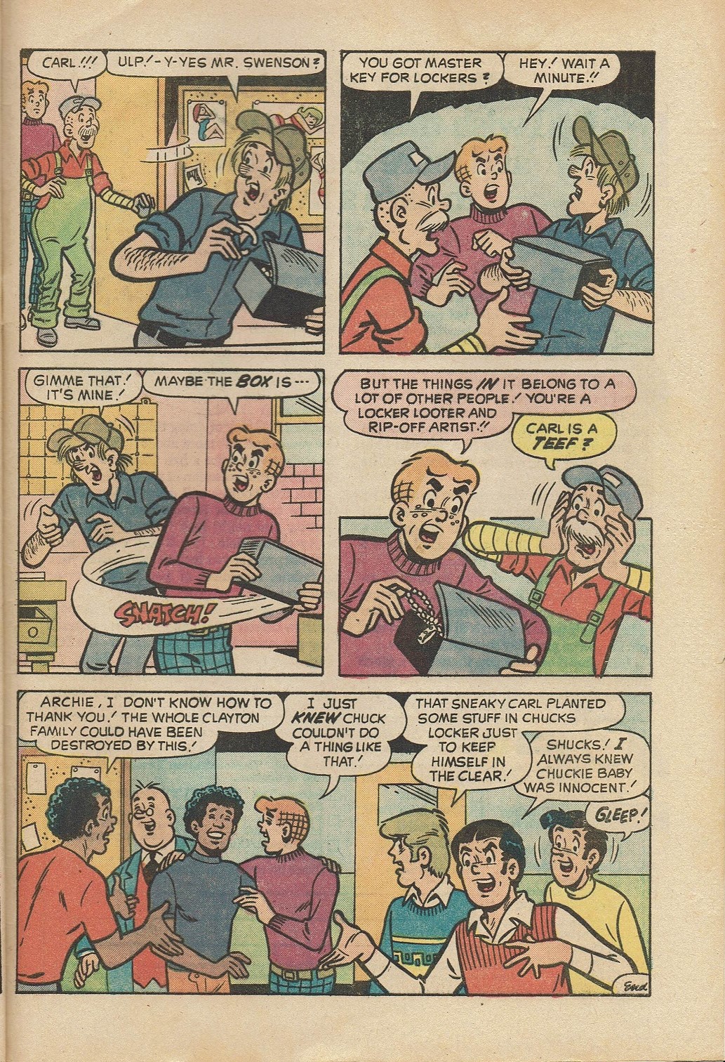 Read online Archie at Riverdale High (1972) comic -  Issue #14 - 32