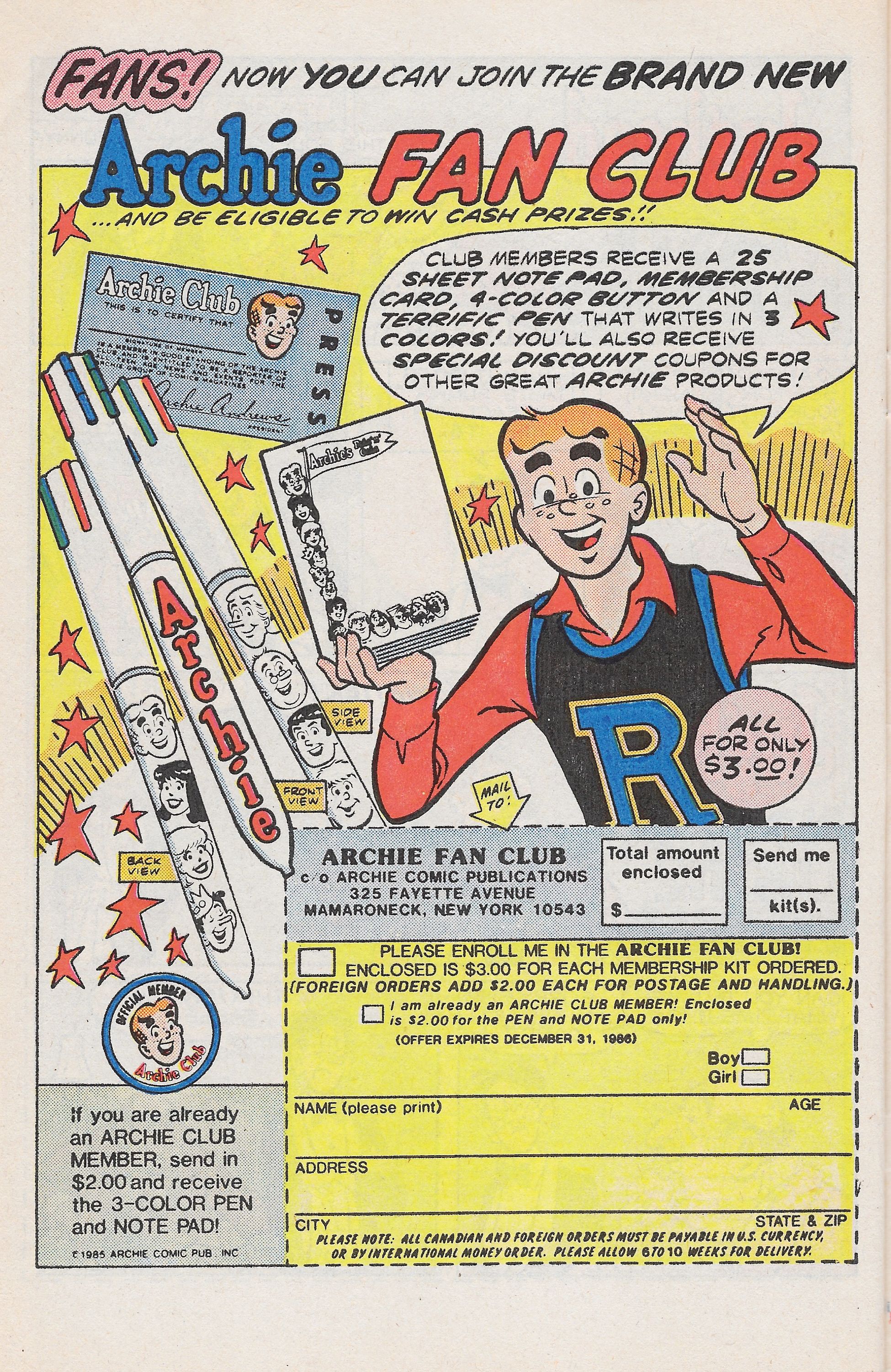 Read online Archie Giant Series Magazine comic -  Issue #564 - 28