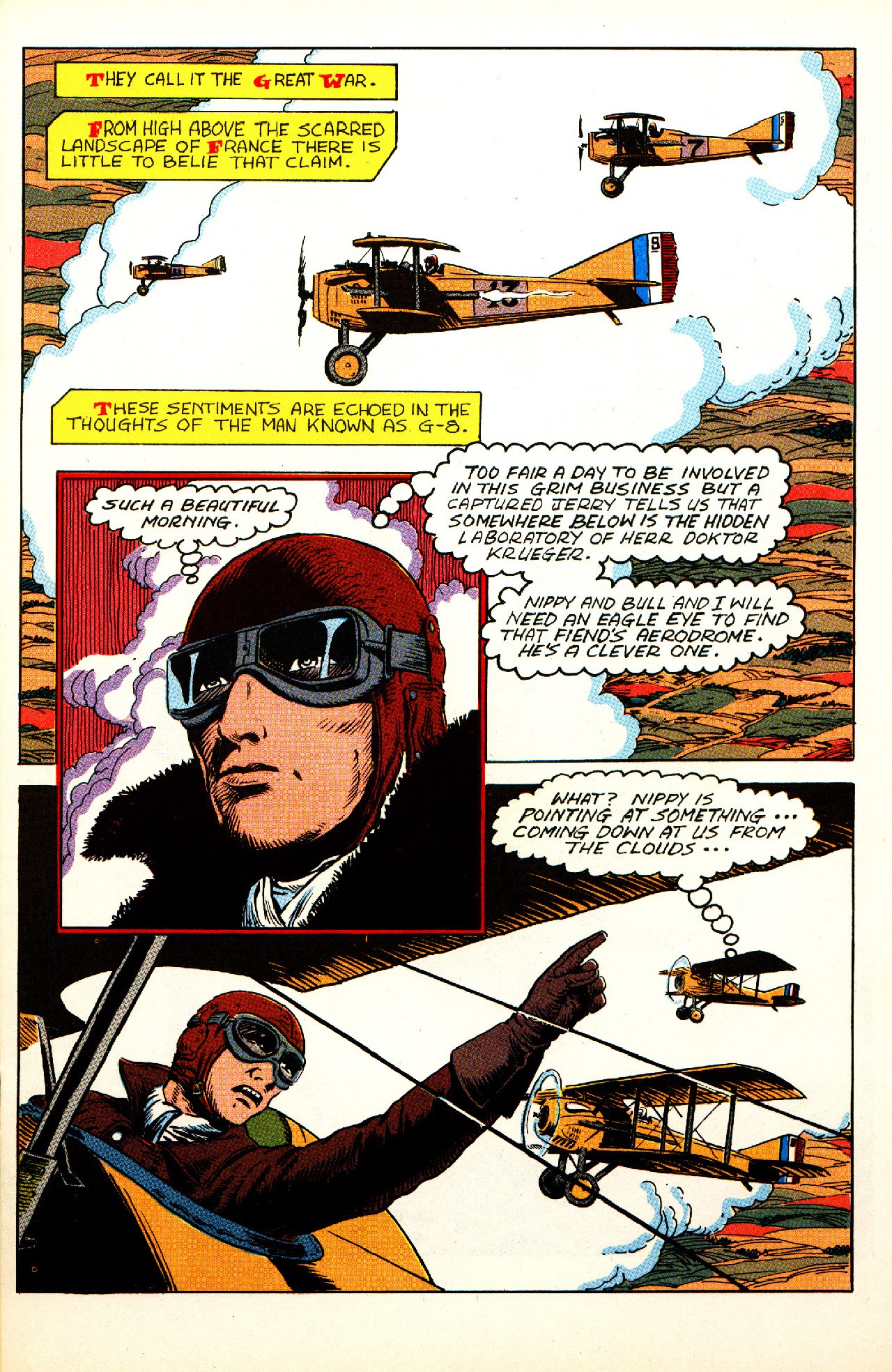 Read online G-8 And His Battle Aces comic -  Issue # Full - 3