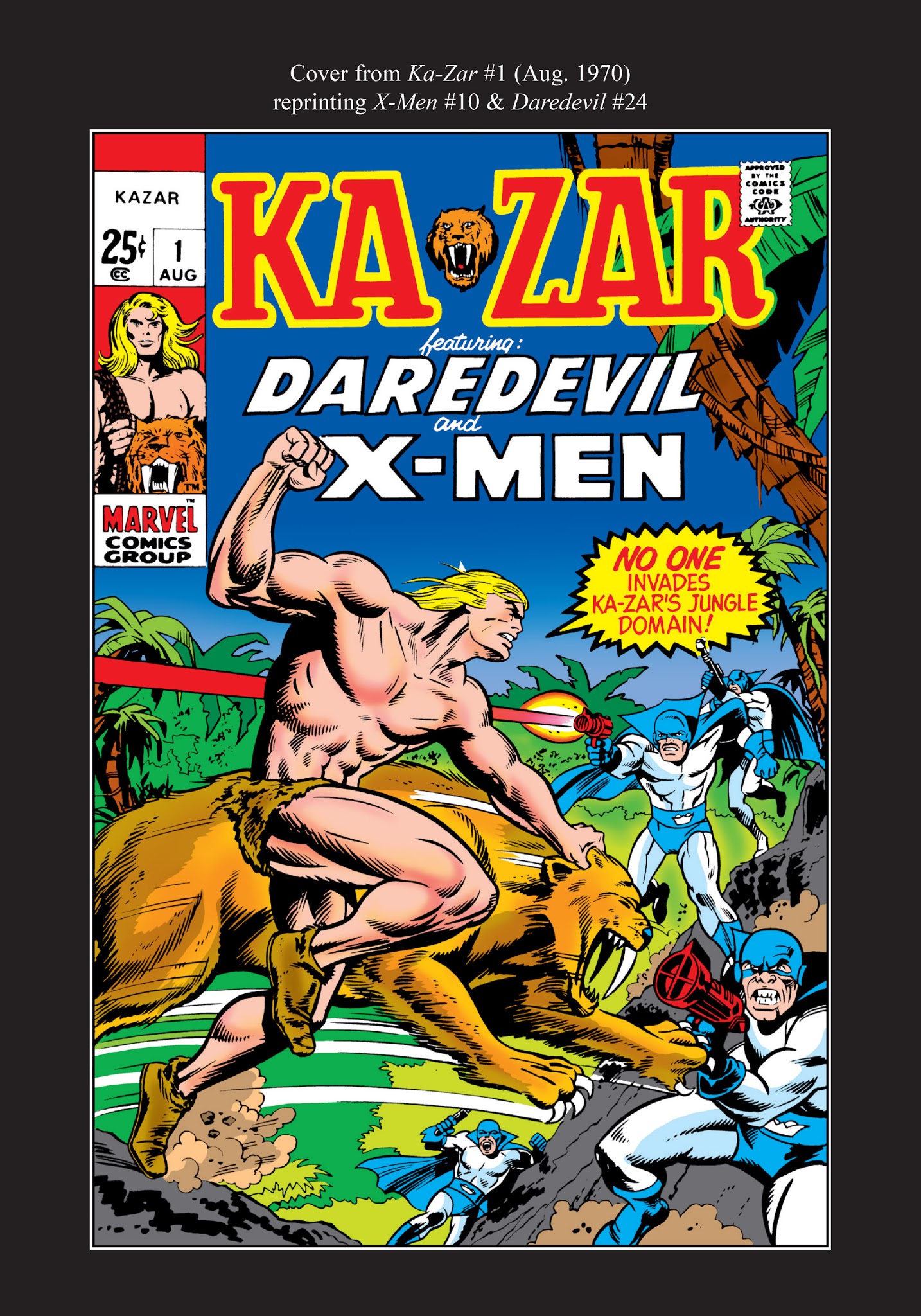 Read online Marvel Masterworks: Ka-Zar comic -  Issue # TPB 1 - 107