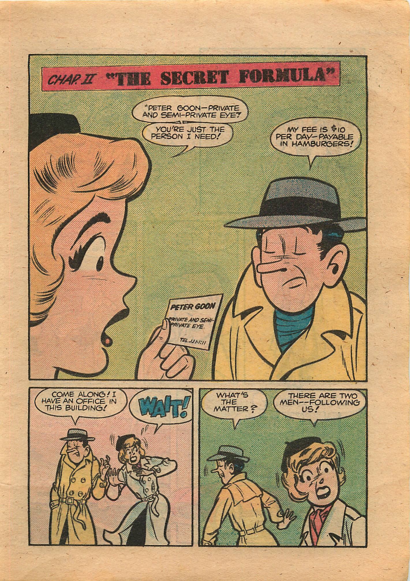 Read online Jughead Jones Comics Digest comic -  Issue #16 - 111