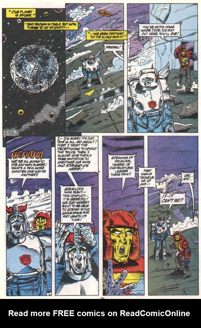 Read online The Transformers (UK) comic -  Issue #327 - 9
