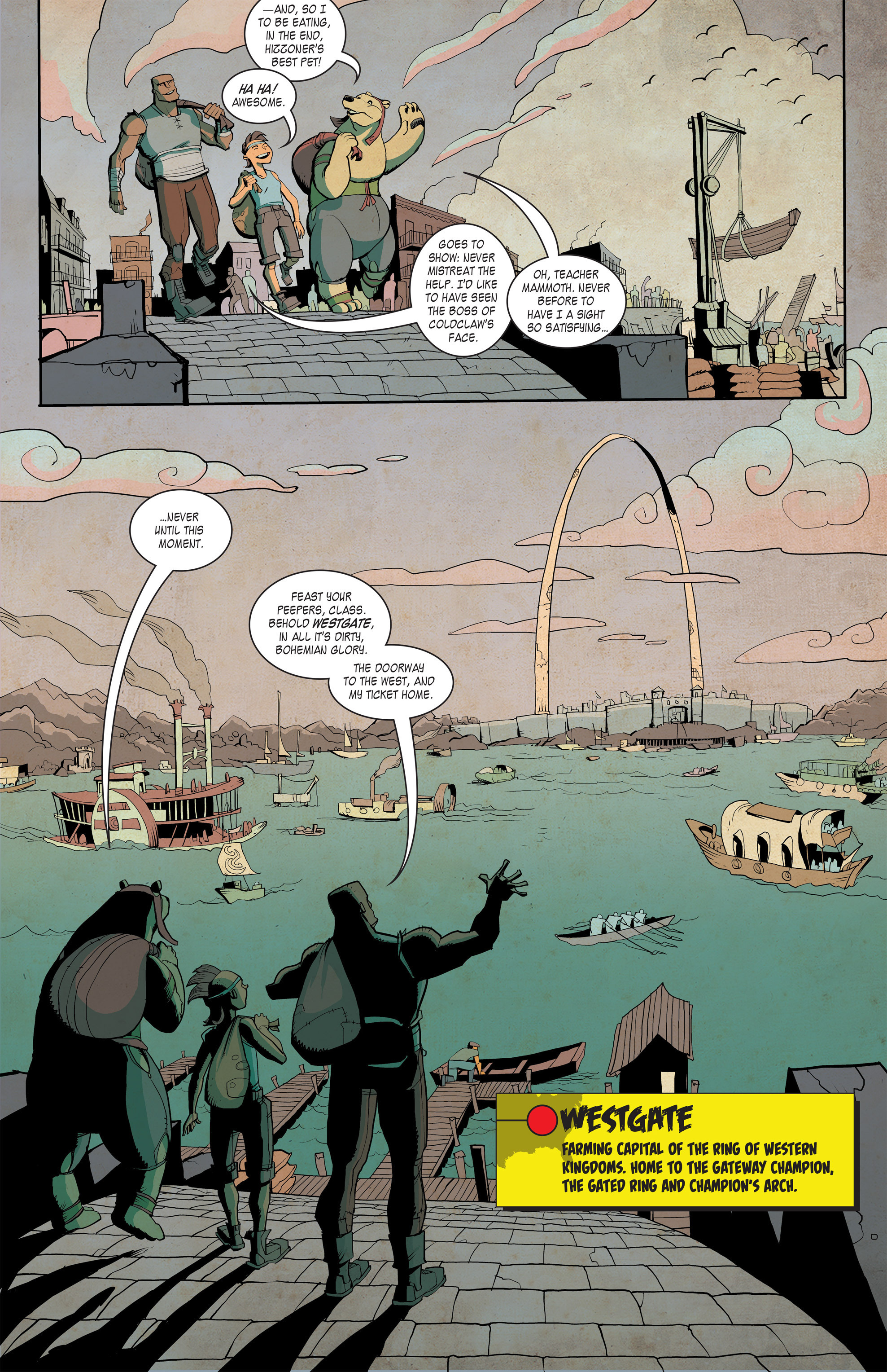 Read online Kings and Canvas comic -  Issue #2 - 9