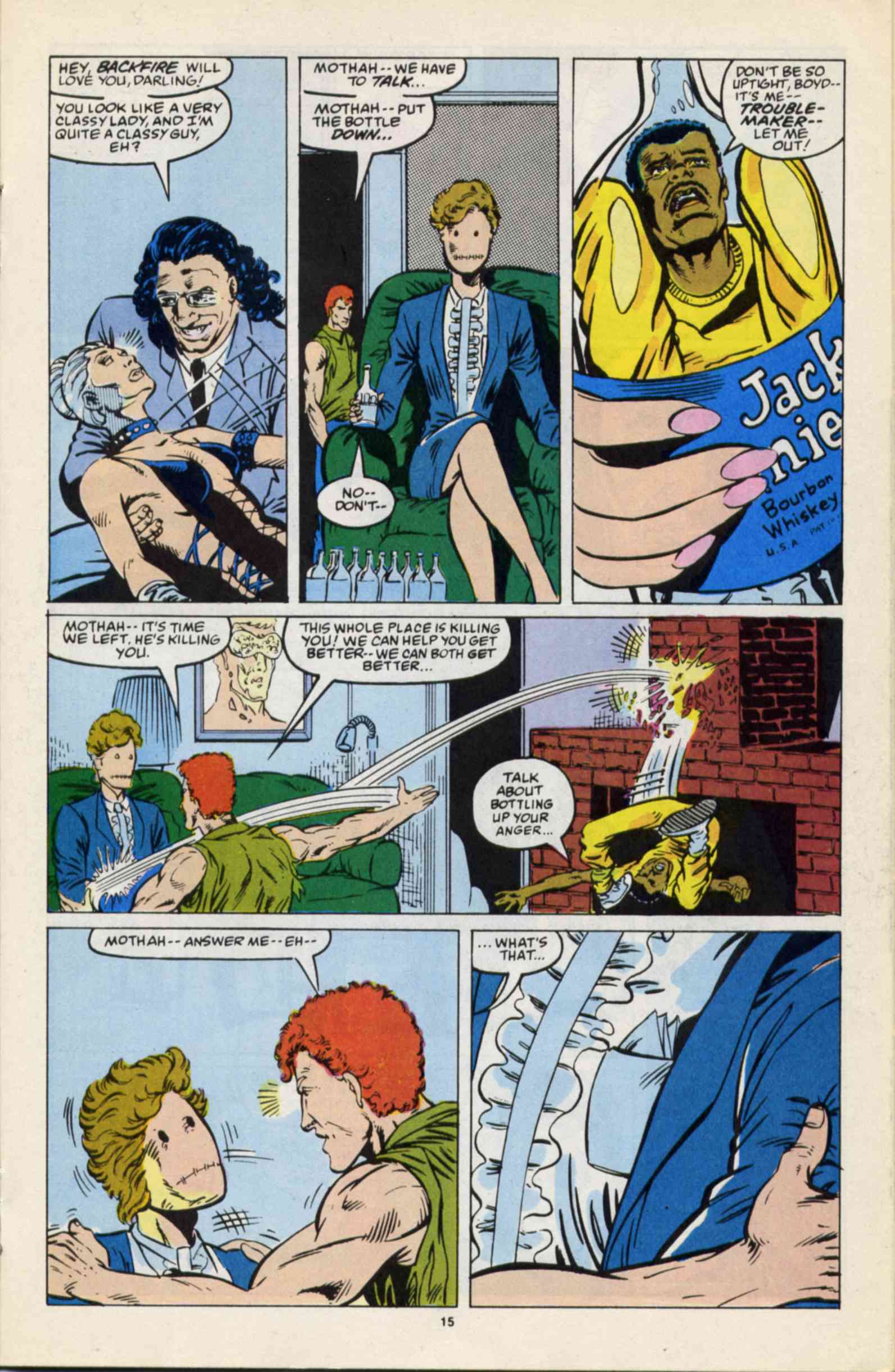 Read online Psi-Force comic -  Issue #22 - 17
