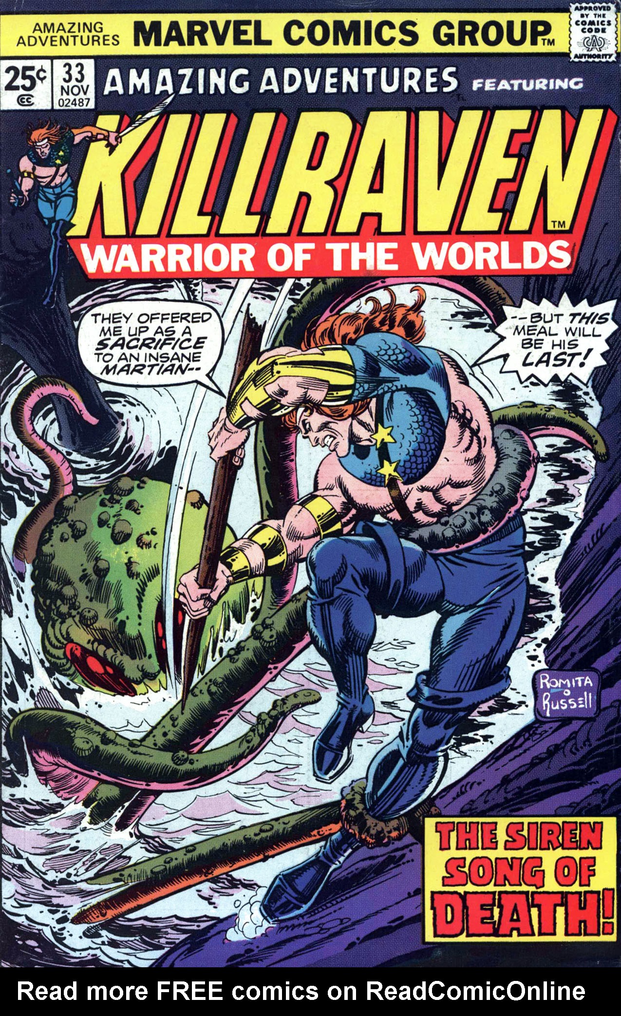 Amazing Adventures (1970) Issue #33 #33 - English 1