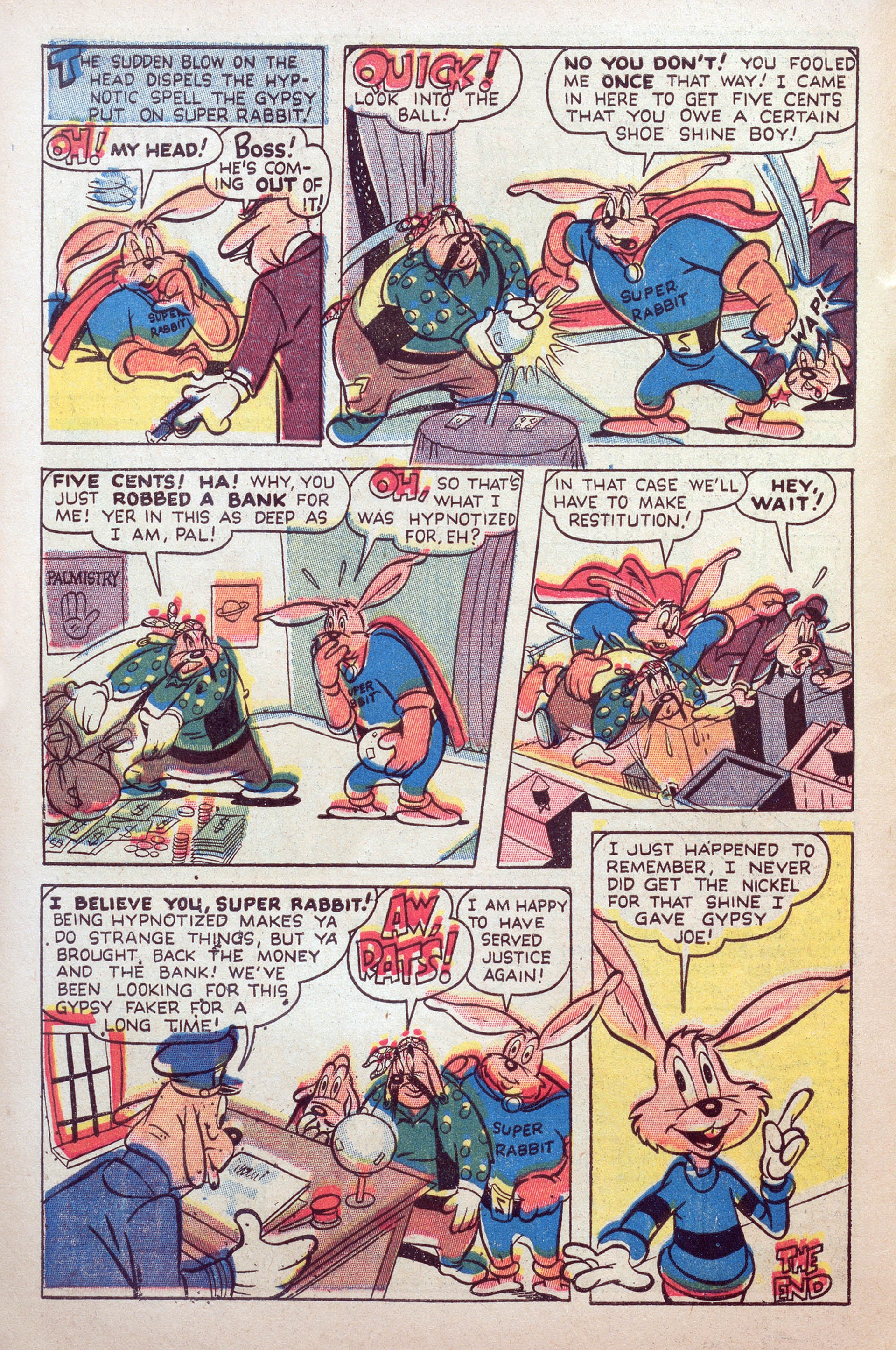 Read online Super Rabbit comic -  Issue #11 - 10