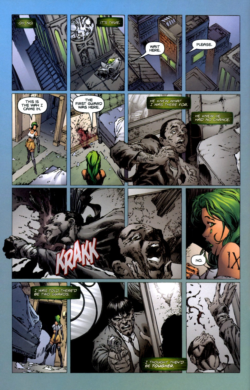 Read online Aphrodite IX (2000) comic -  Issue #3 - 10