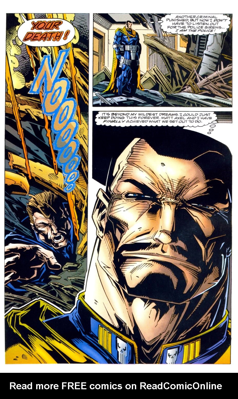 Read online Punisher 2099 comic -  Issue #28 - 21