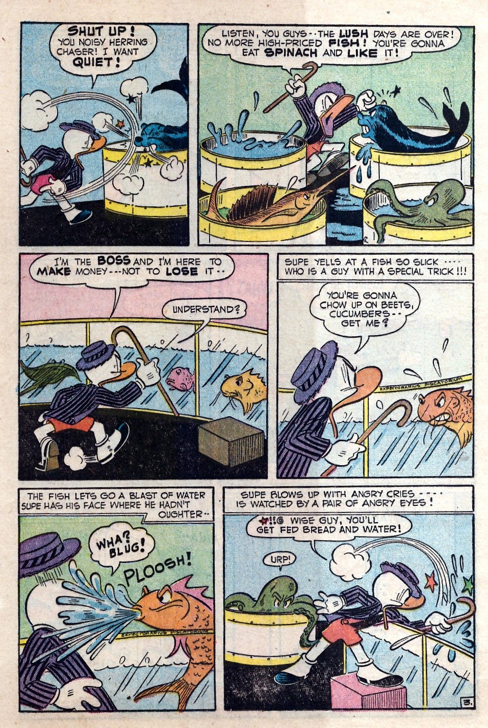 Read online Super Duck Comics comic -  Issue #27 - 30