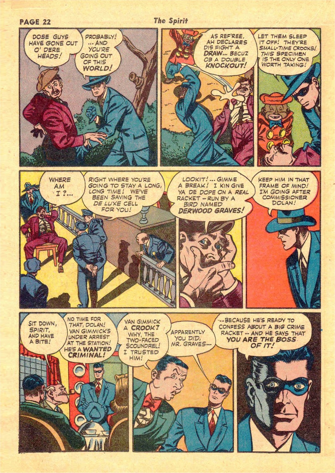 Read online The Spirit (1944) comic -  Issue #3 - 24