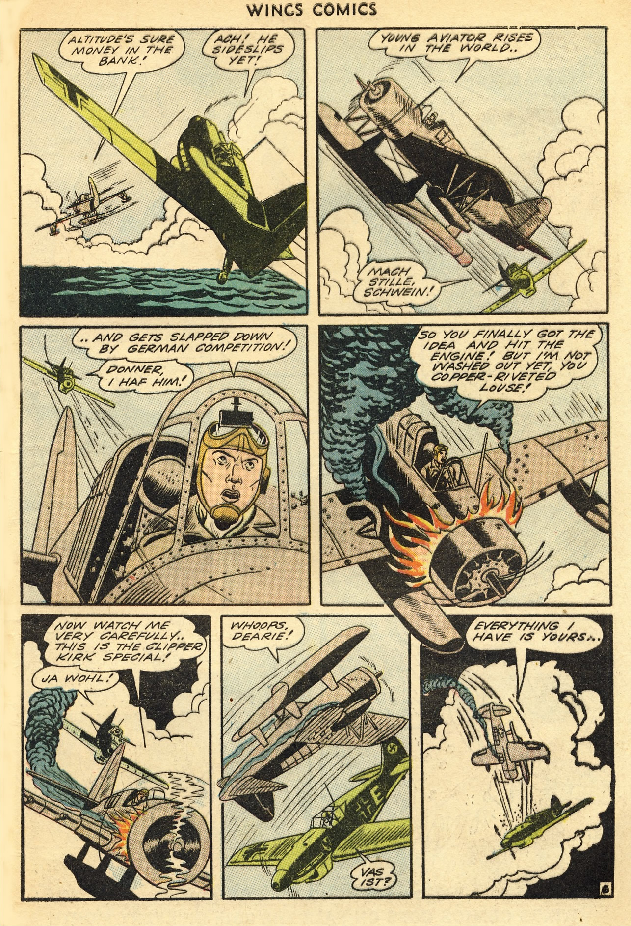 Read online Wings Comics comic -  Issue #46 - 49
