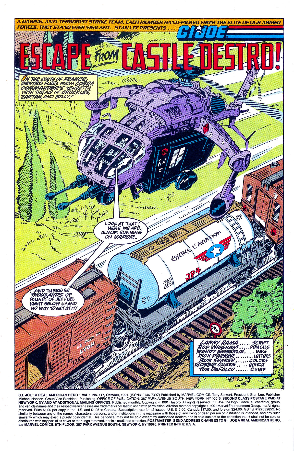 Read online G.I. Joe: A Real American Hero comic -  Issue #117 - 2