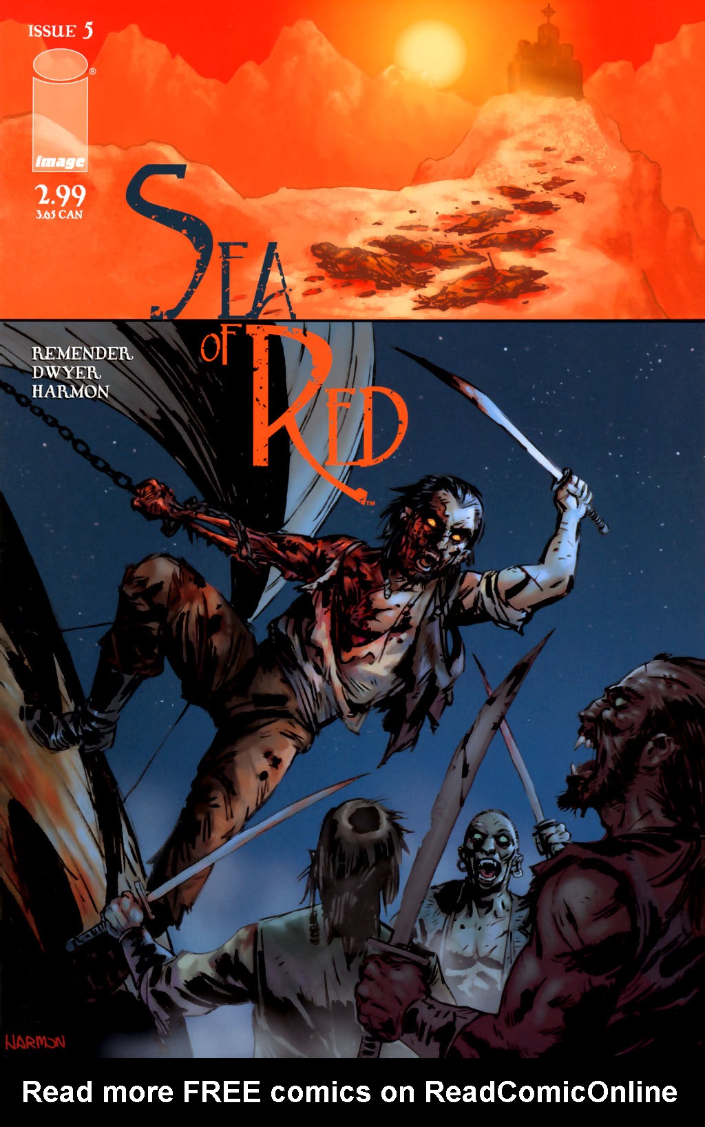 Read online Sea of Red comic -  Issue #5 - 1