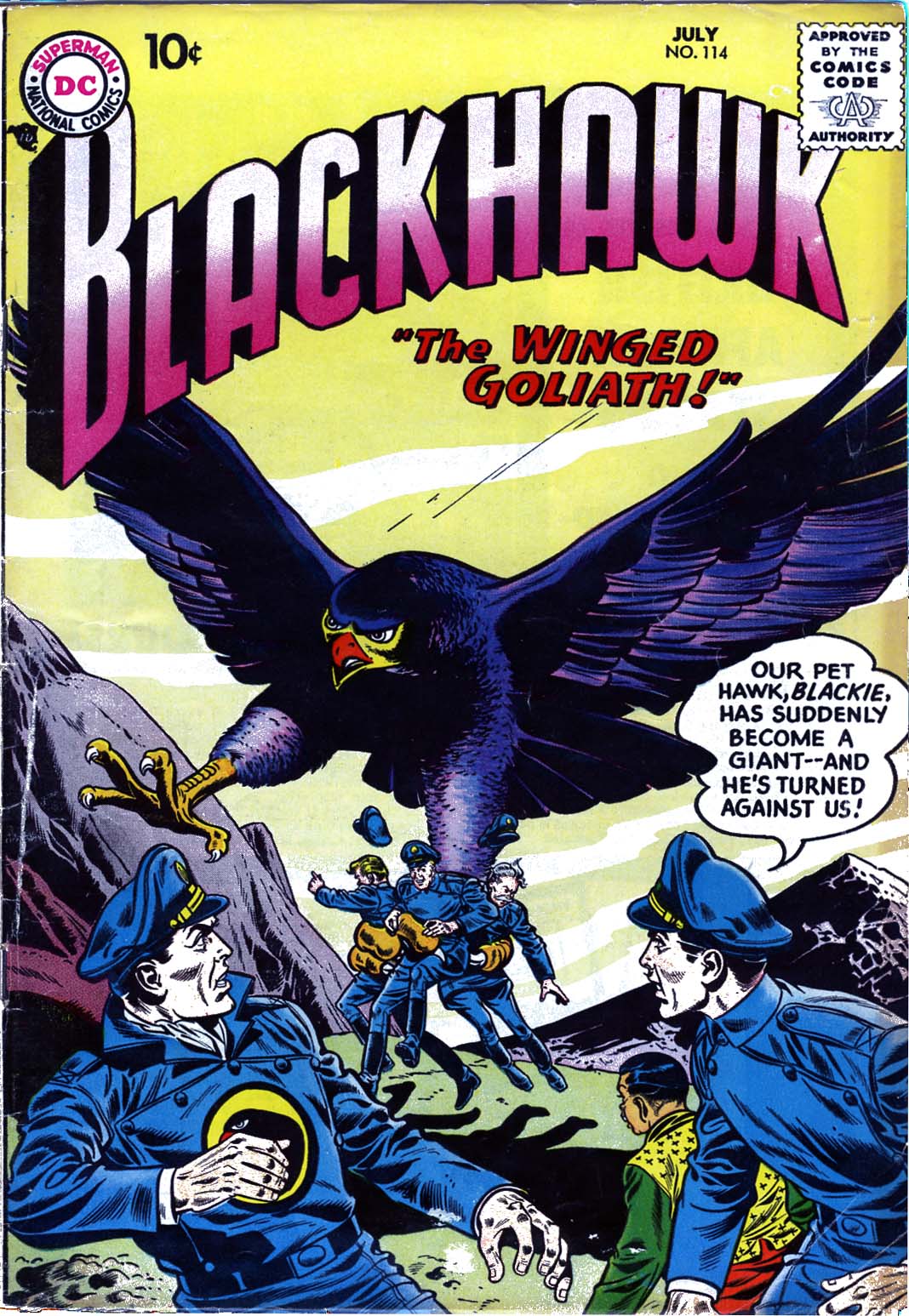Read online Blackhawk (1957) comic -  Issue #114 - 1