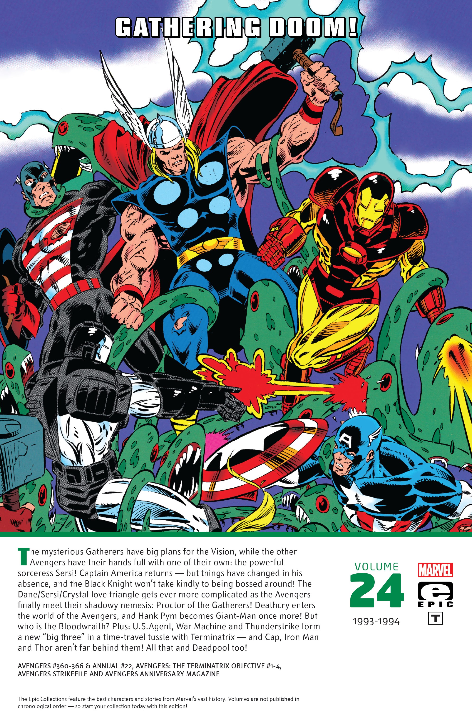 Read online Avengers Epic Collection: The Gatherers Strike! comic -  Issue # TPB (Part 5) - 52