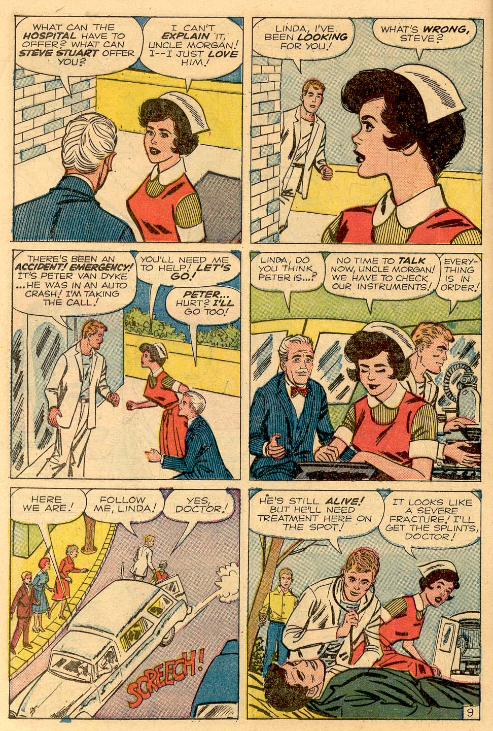 Read online Linda Carter, Student Nurse comic -  Issue #6 - 11