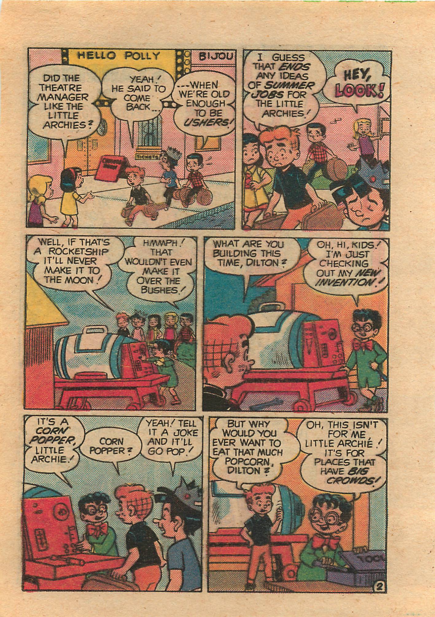 Read online Little Archie Comics Digest Magazine comic -  Issue #7 - 19