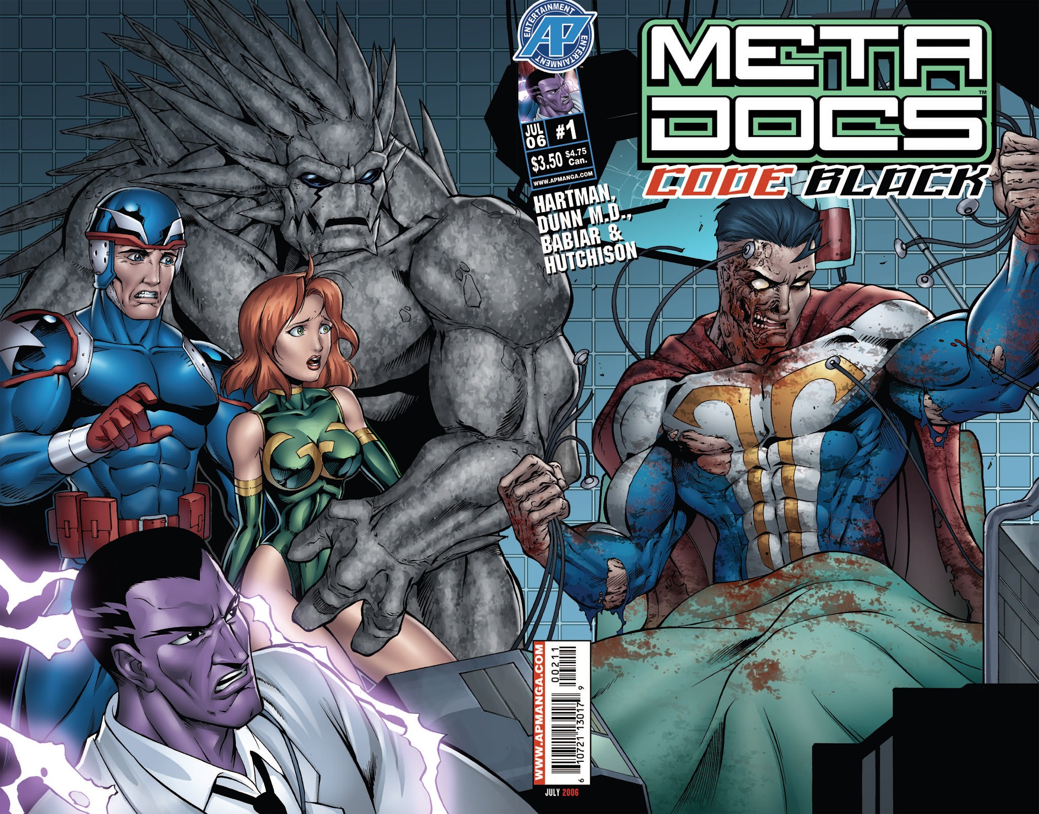 Read online MetaDocs: Code Black comic -  Issue # Full - 40