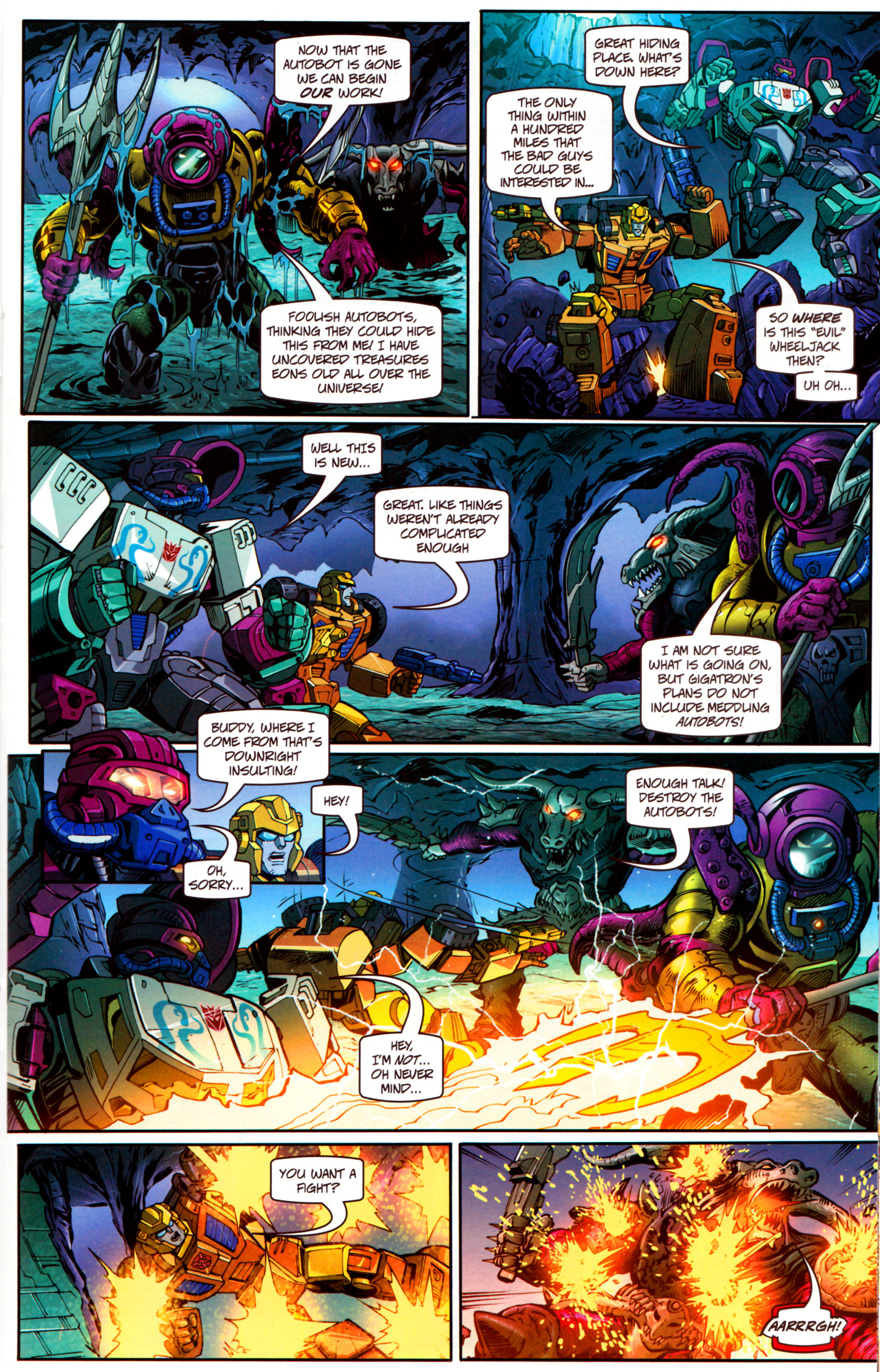 Read online Transformers: Timelines comic -  Issue #7 - 21