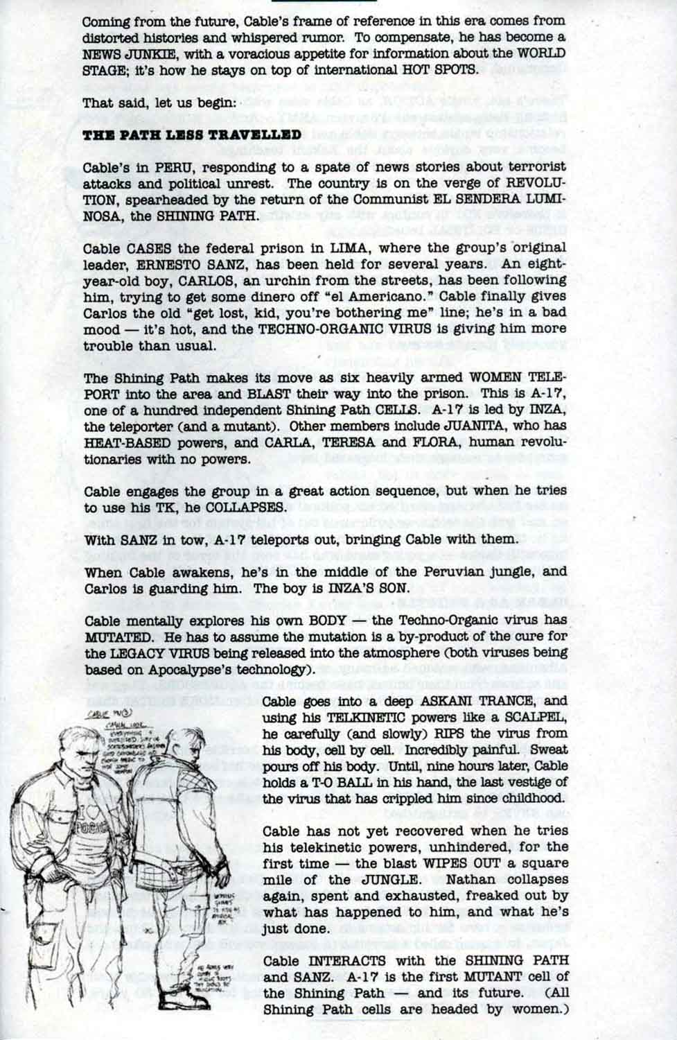 Read online Cable (1993) comic -  Issue #100 - 45