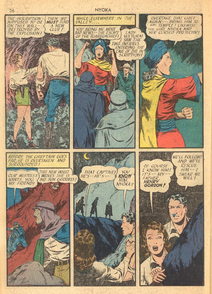 Read online Jungle Girl (1942) comic -  Issue #1 - 26