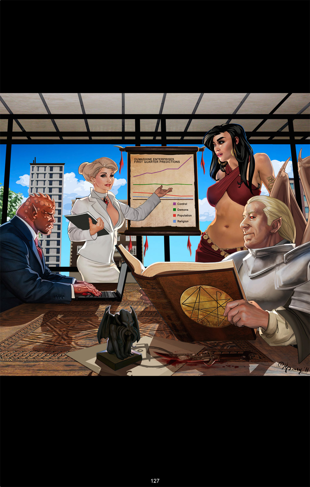 Read online Nightmare World comic -  Issue # Vol. 3 Demon Days - 128