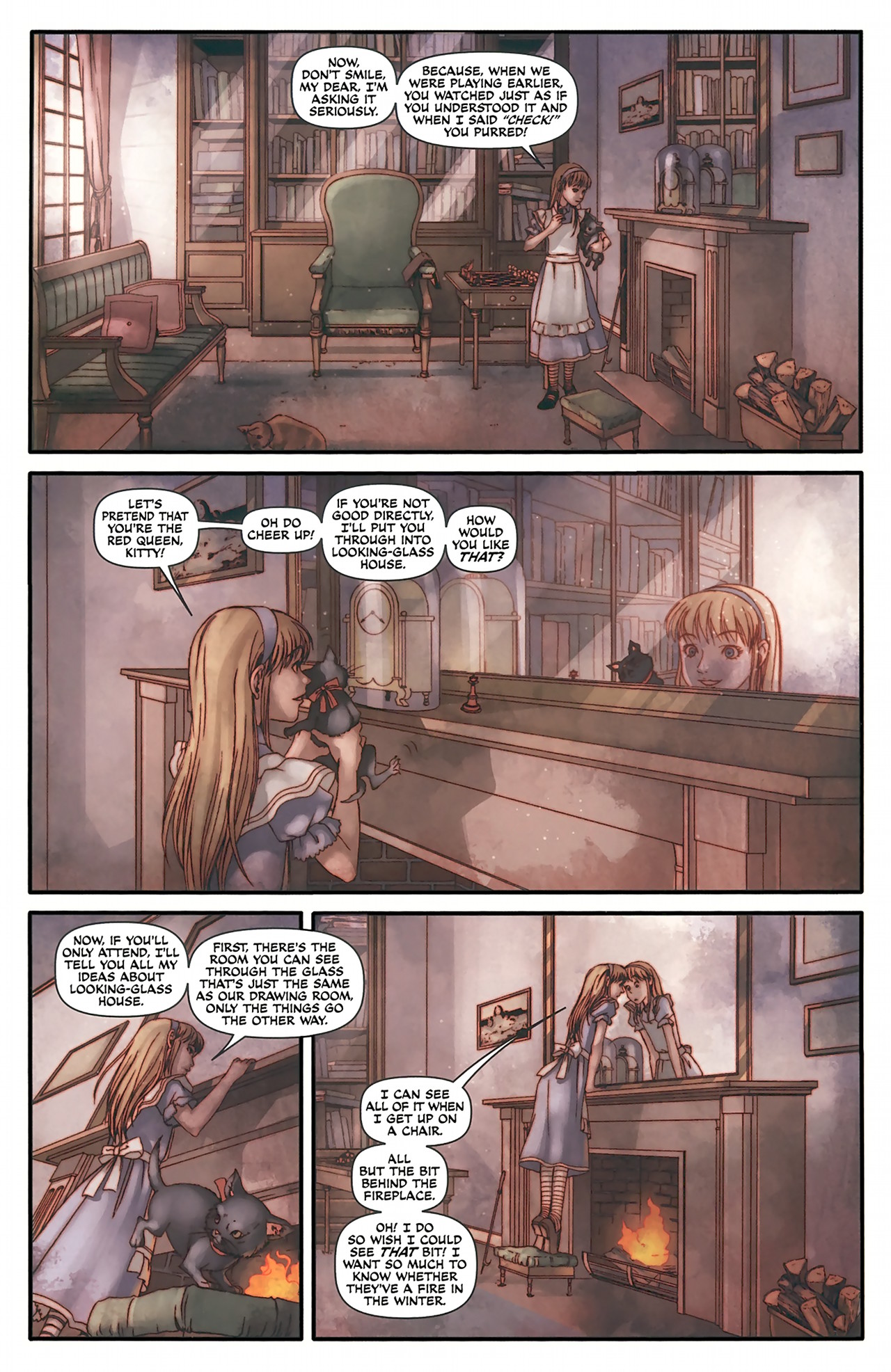 Read online The Complete Alice in Wonderland comic -  Issue #3 - 4