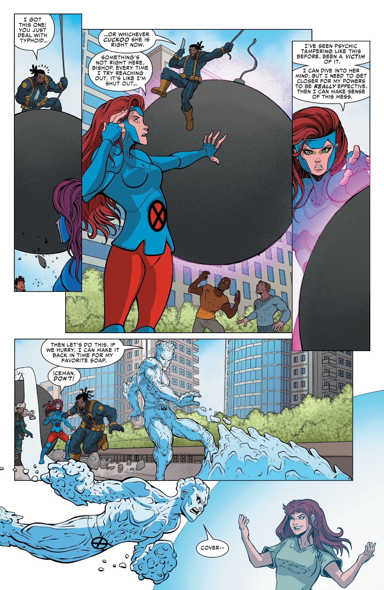 Read online Typhoid Fever: X-Men comic -  Issue # Full - 9