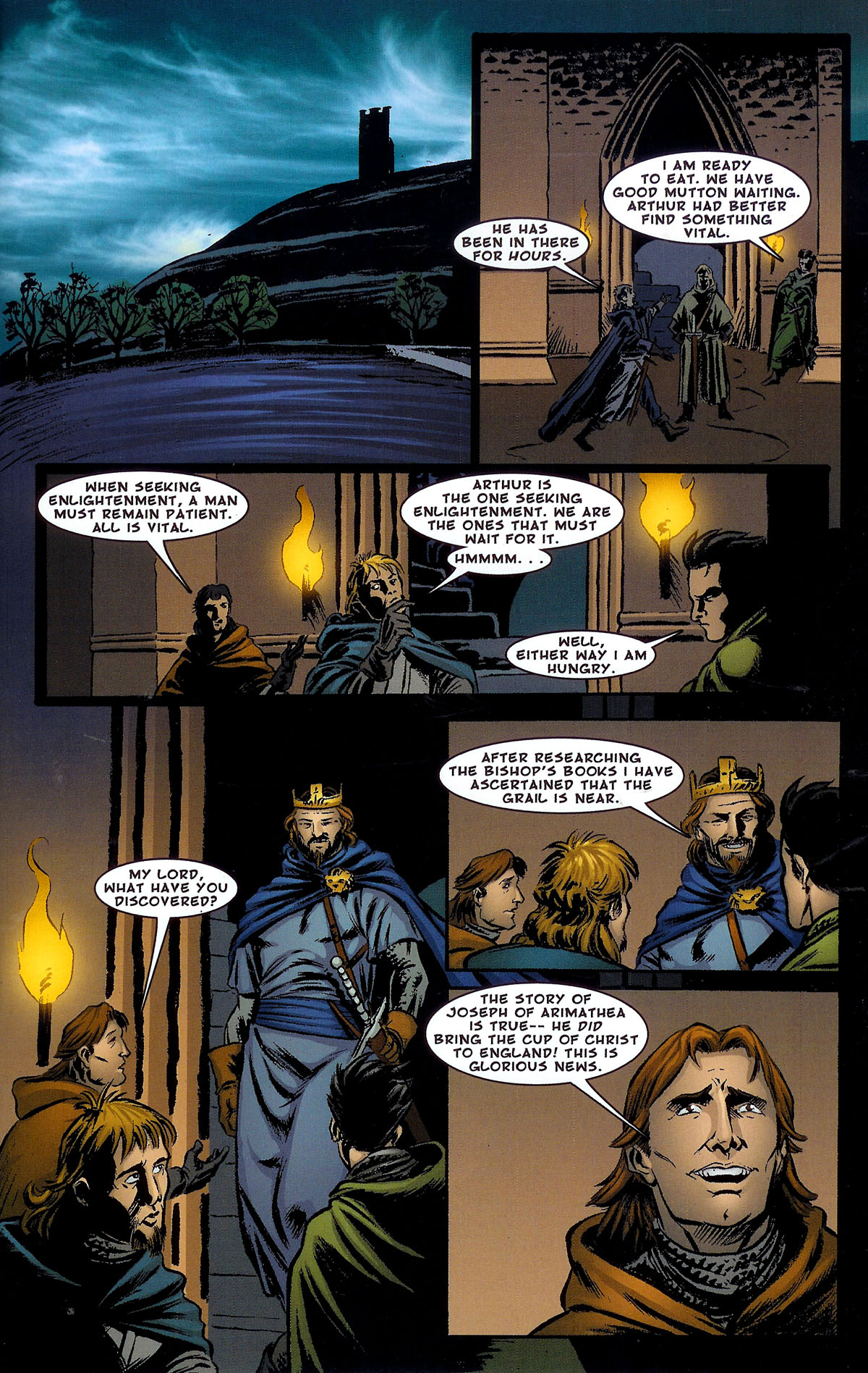 Read online Dracula vs King Arthur comic -  Issue #2 - 9