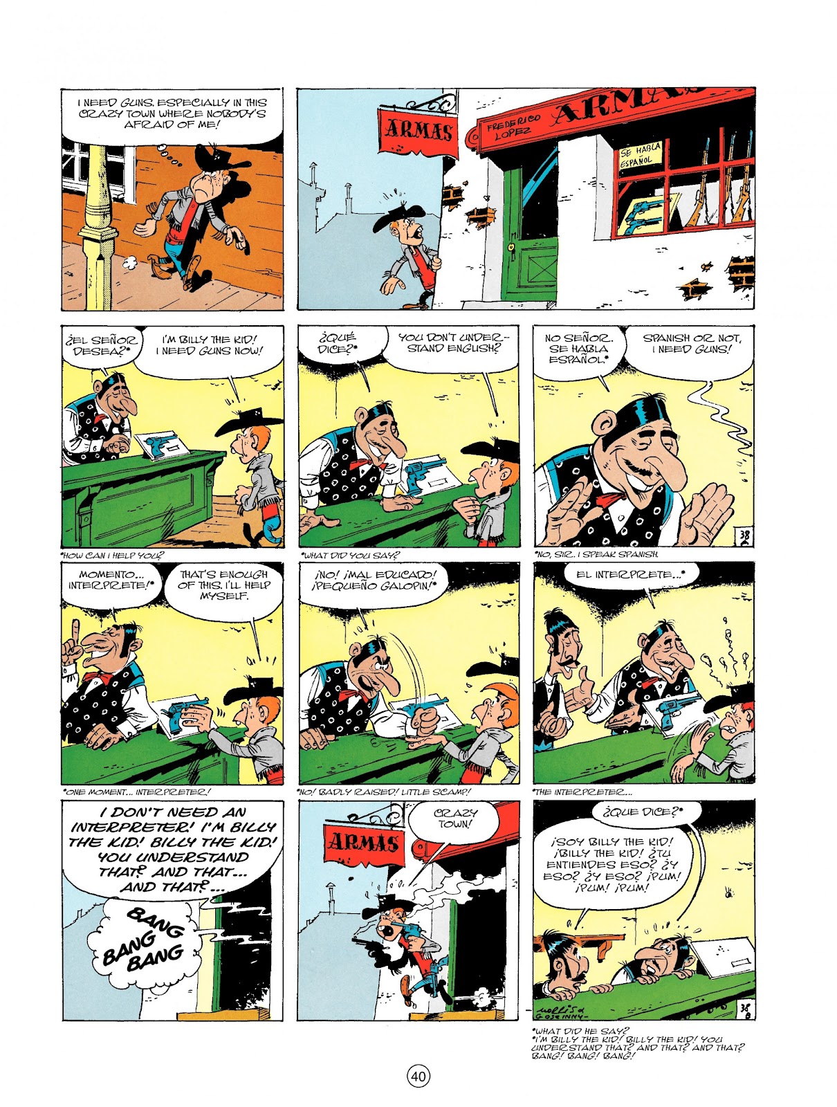 A Lucky Luke Adventure issue 18 - Page 40
