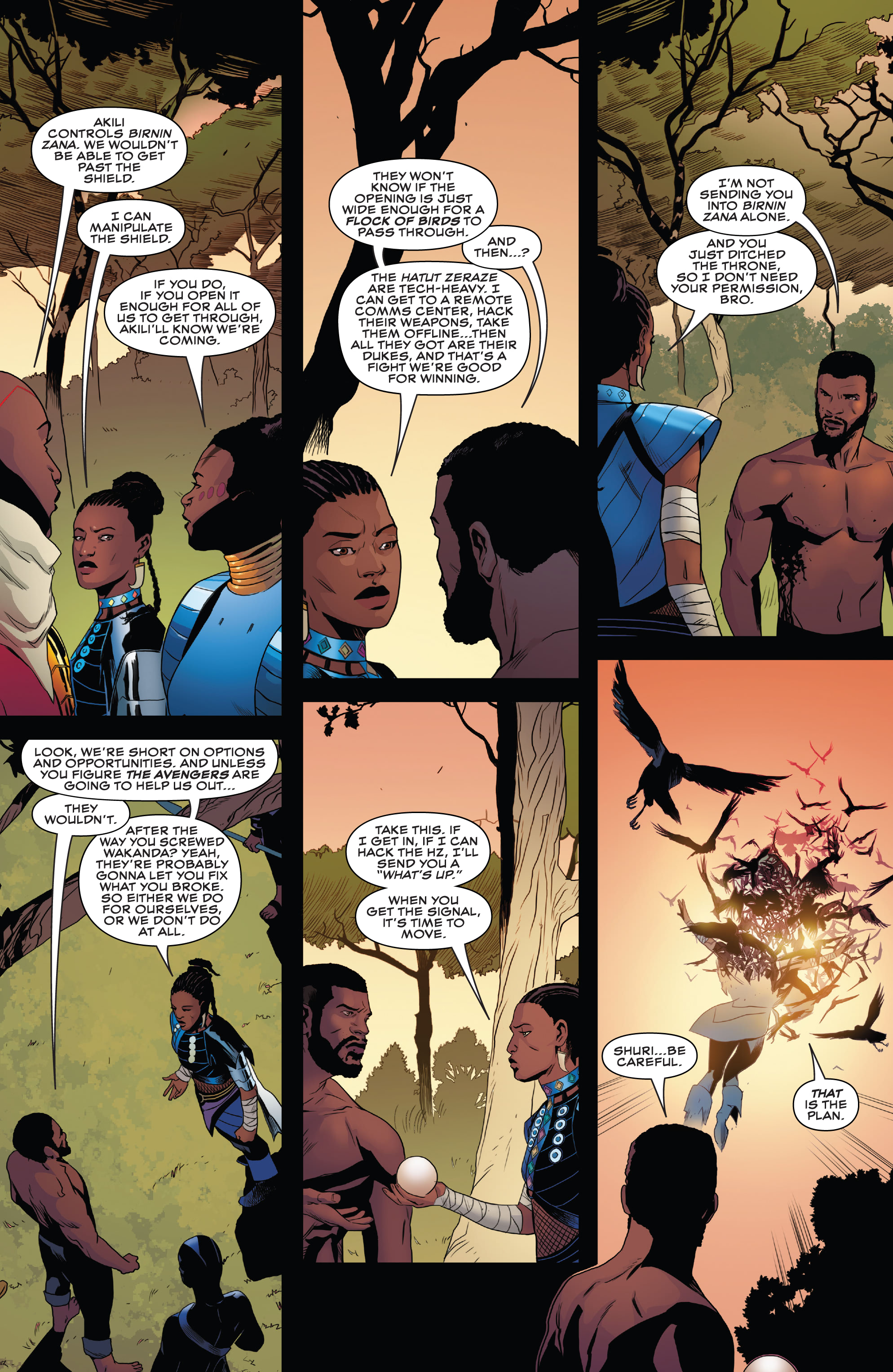 Read online Black Panther (2021) comic -  Issue #7 - 12