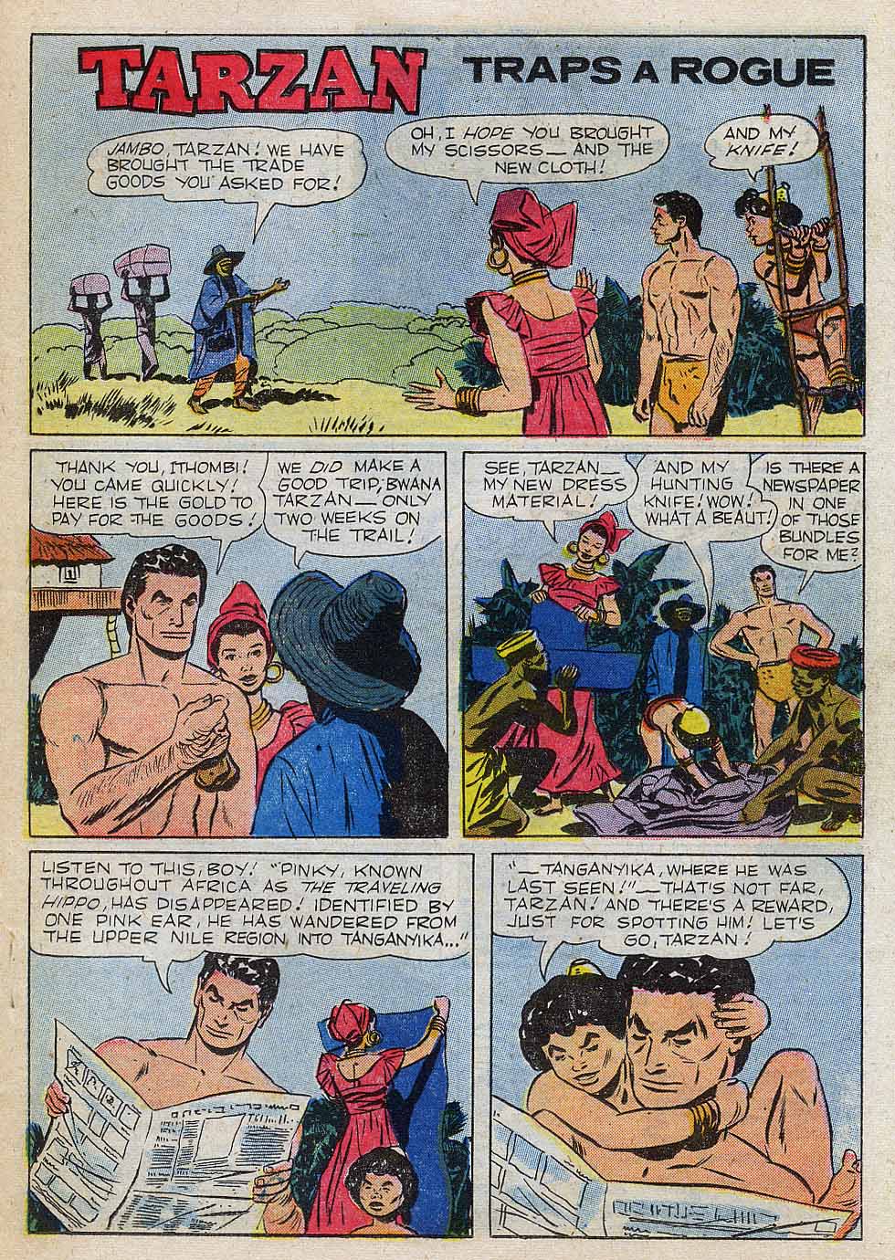 Read online Tarzan (1948) comic -  Issue #101 - 19