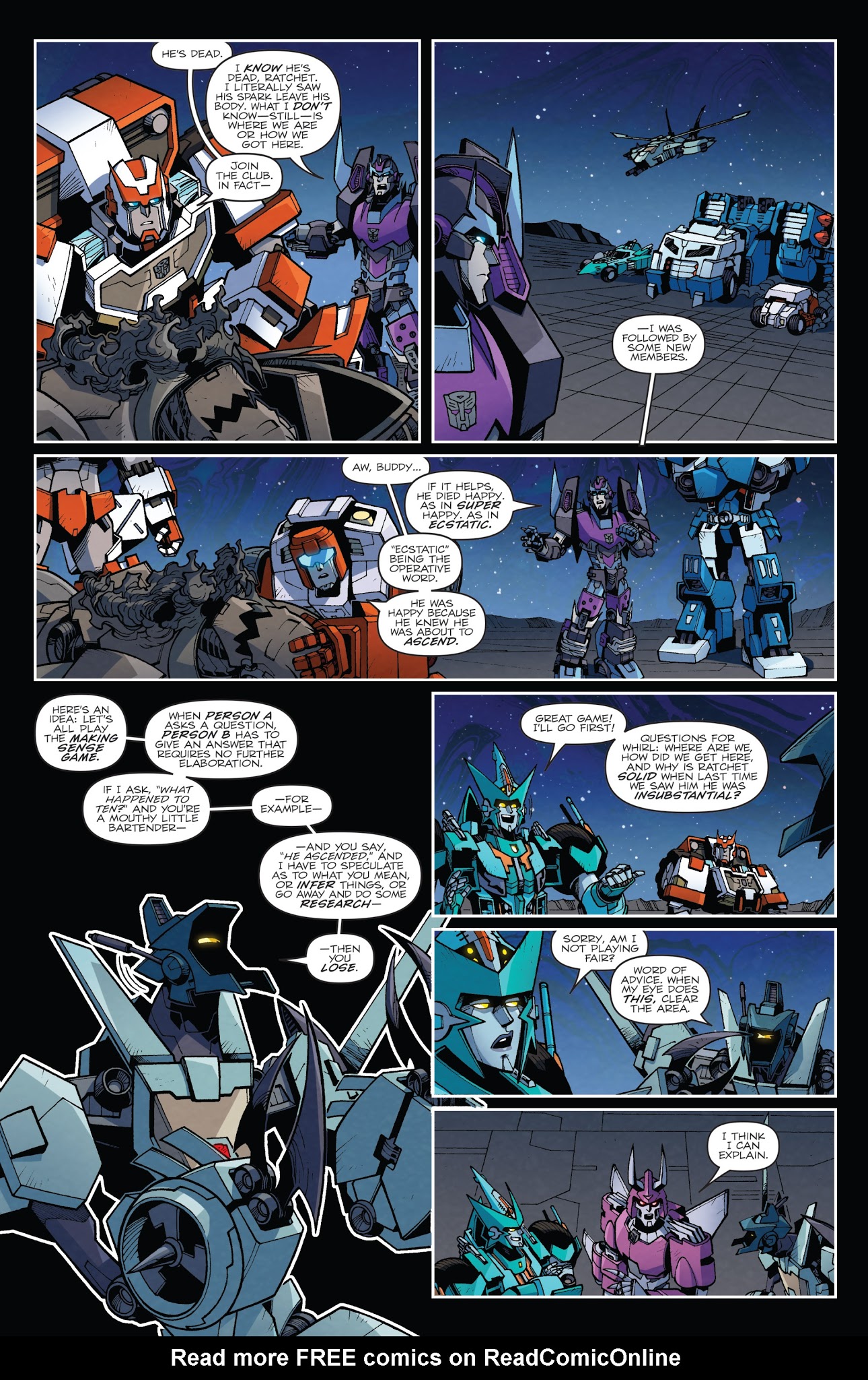 Read online Transformers: Lost Light comic -  Issue #16 - 9