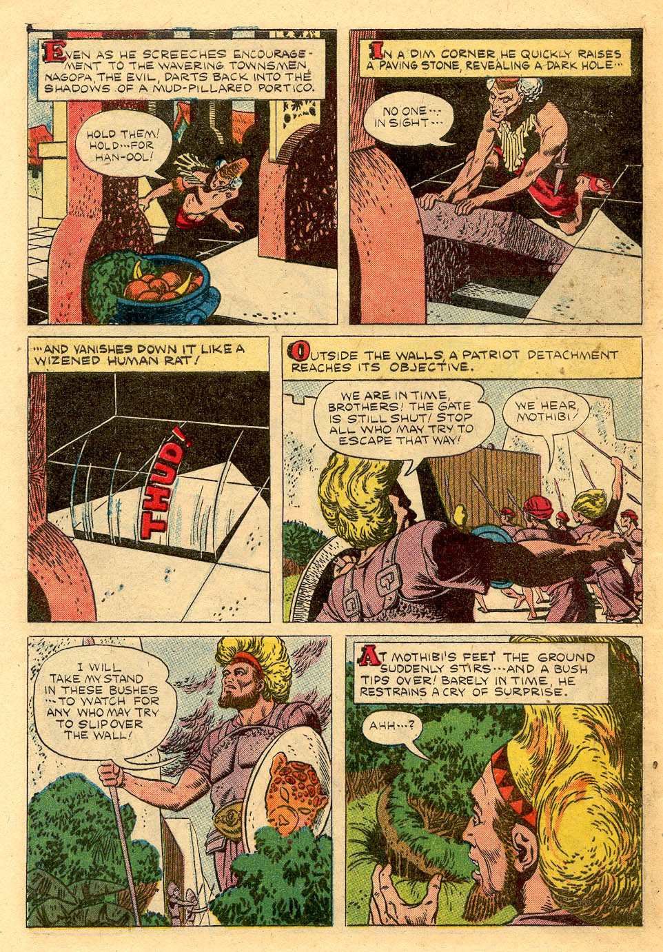 Read online Tarzan (1948) comic -  Issue #47 - 48