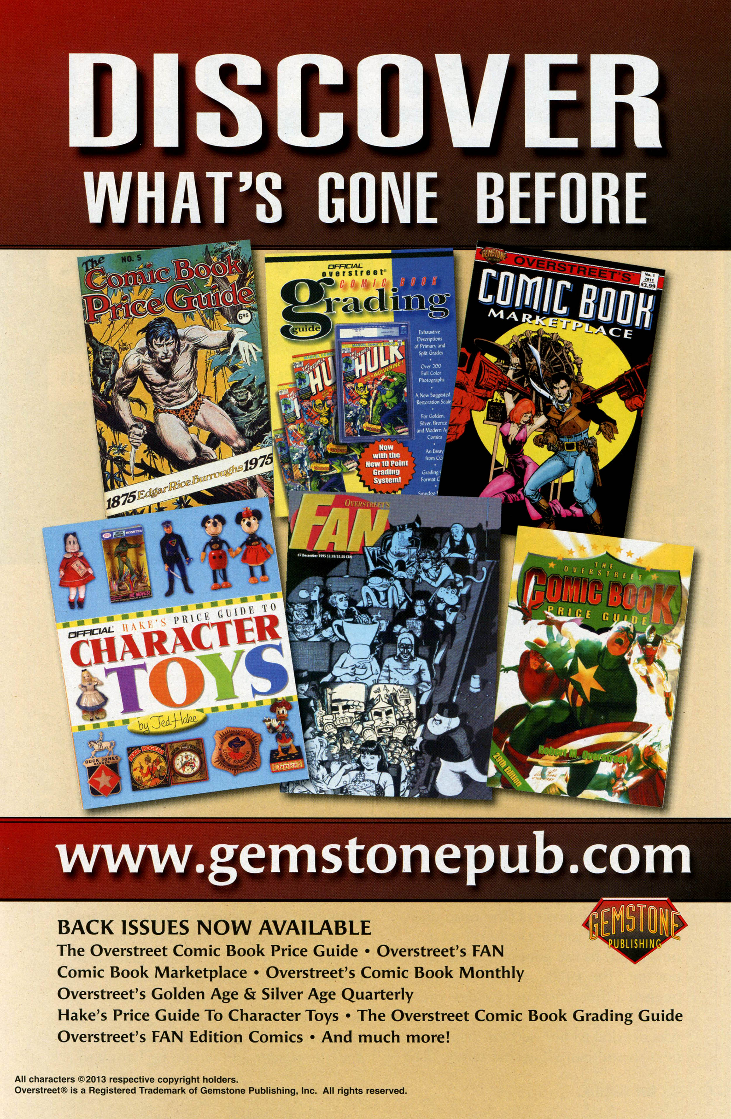 Read online Free Comic Book Day 2014 comic -  Issue # Overstreet s Comic Book Marketplace 03 - 23