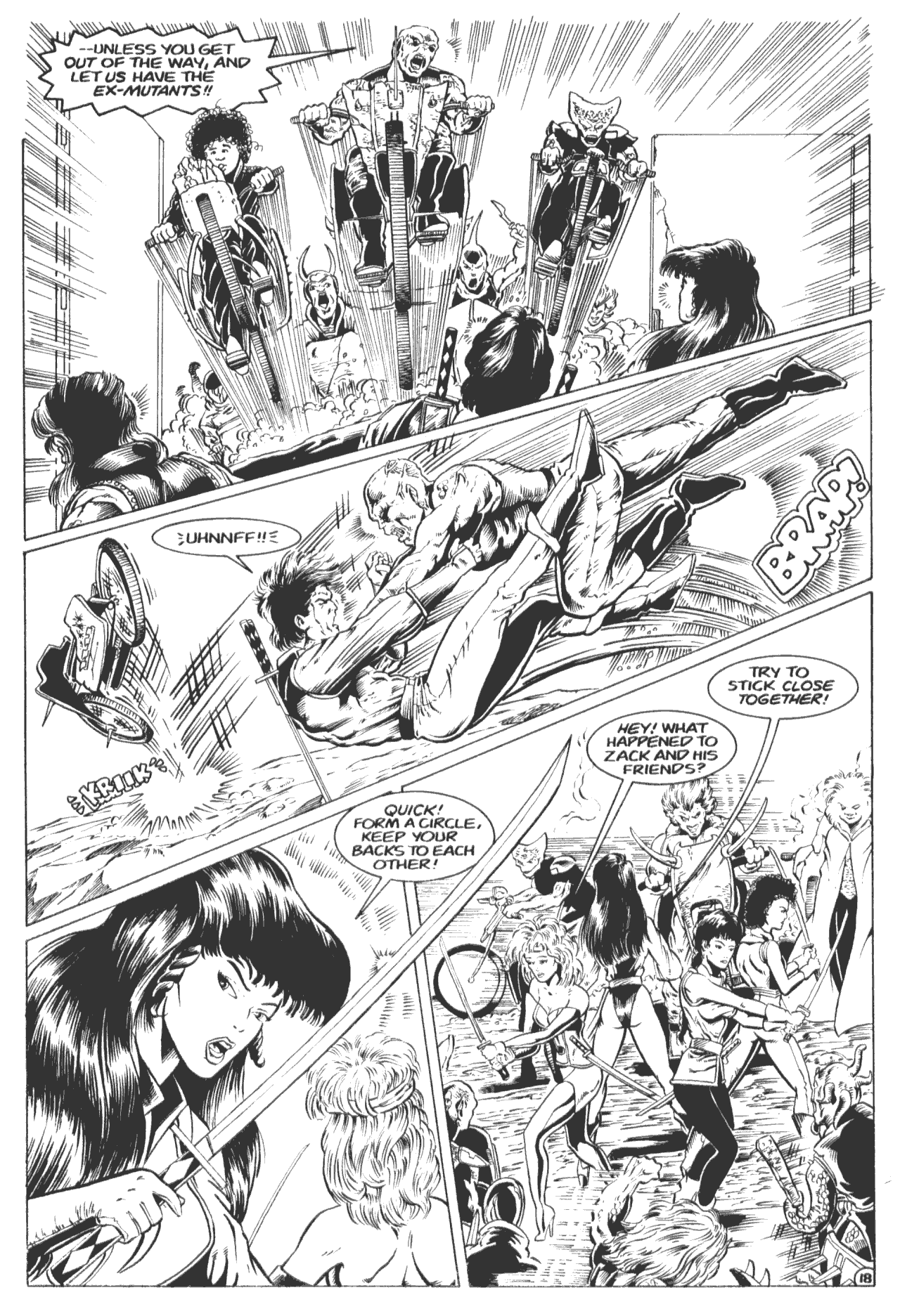 Read online Ex-Mutants (1986) comic -  Issue #2 - 20