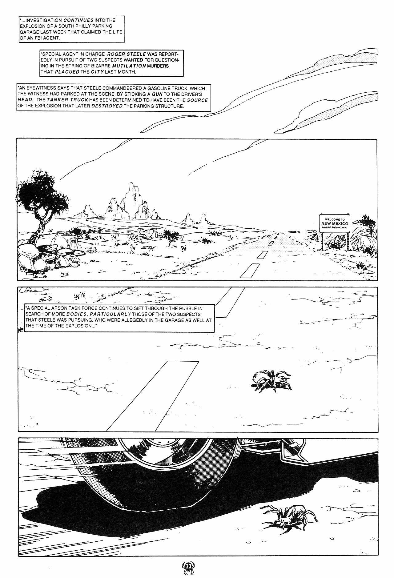 Read online Fangs of the Widow comic -  Issue #6 - 25