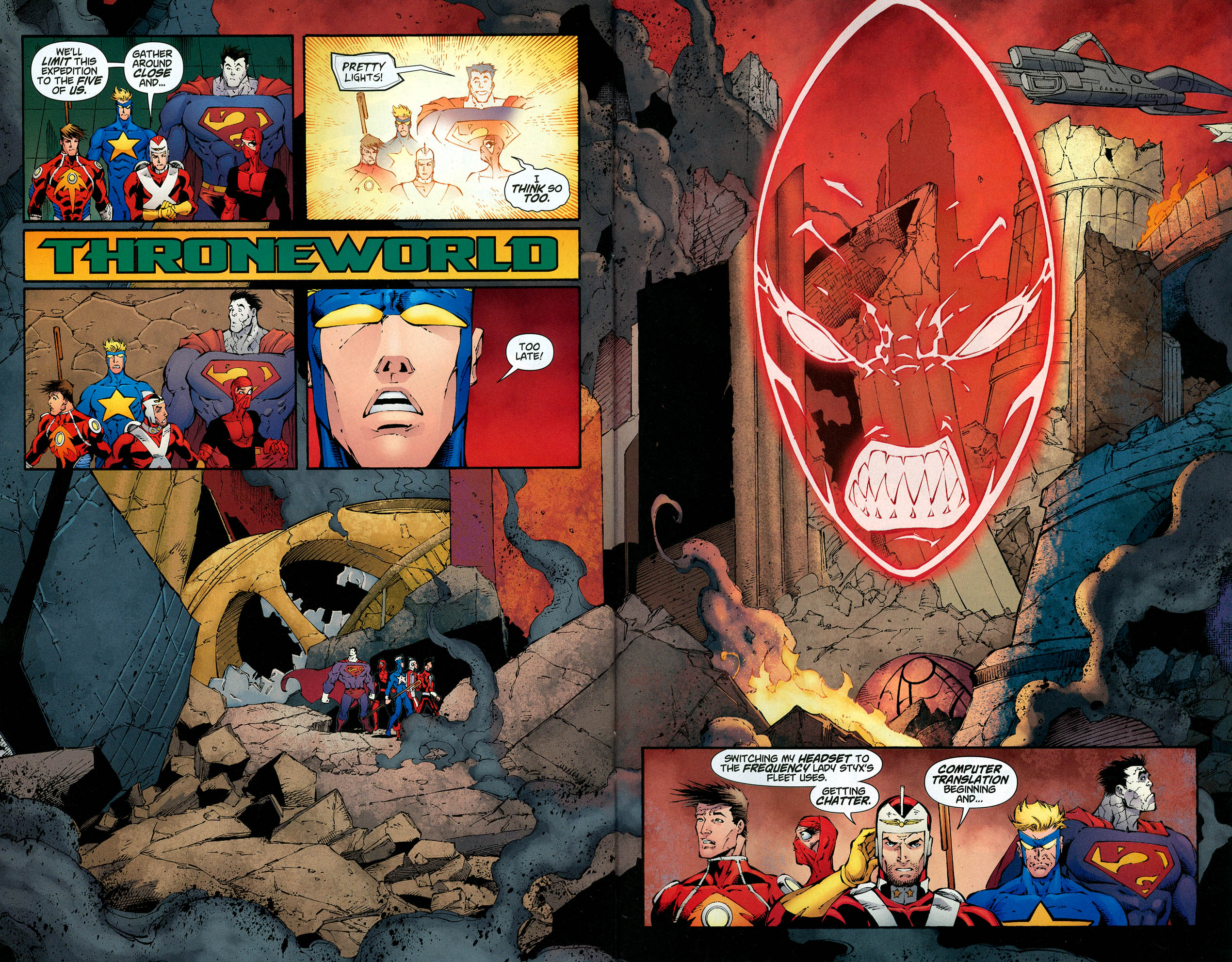 Read online Rann/Thanagar Holy War comic -  Issue #4 - 37