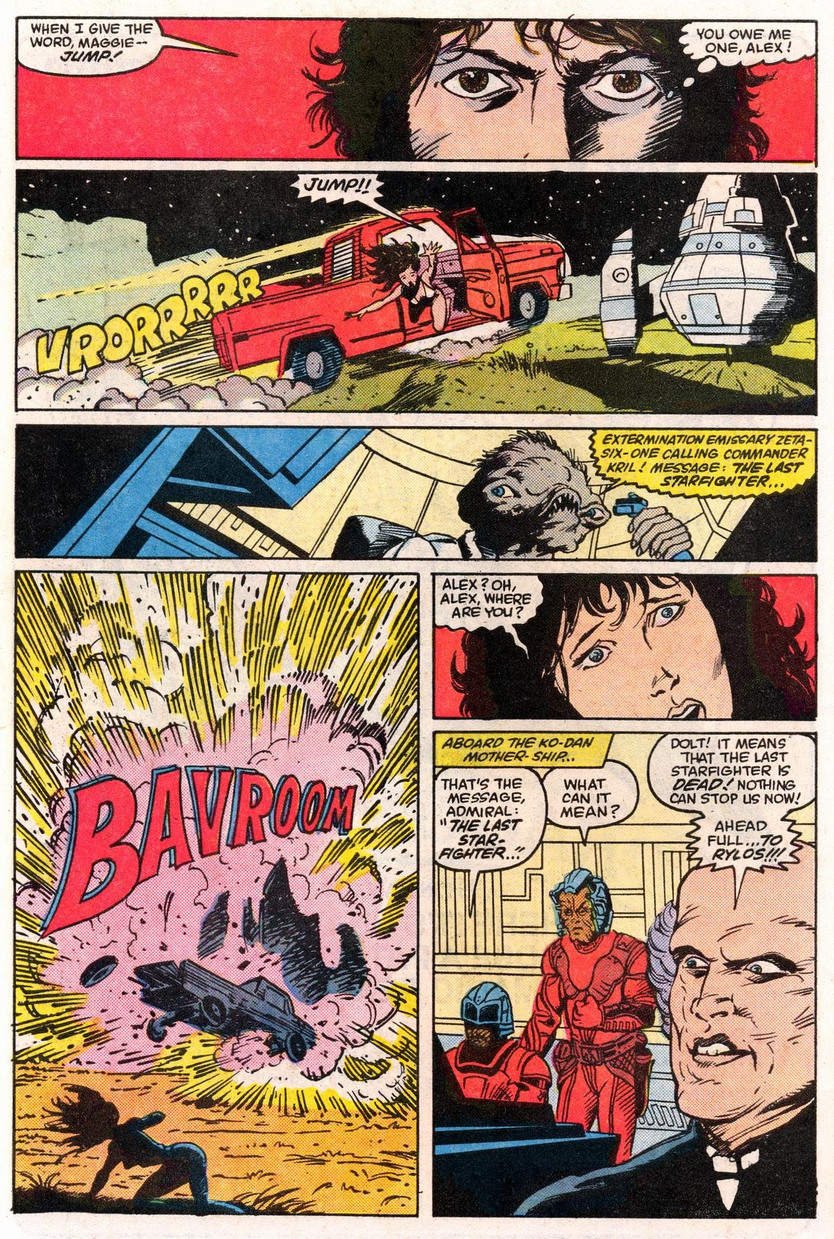 Read online The Last Starfighter comic -  Issue #3 - 7
