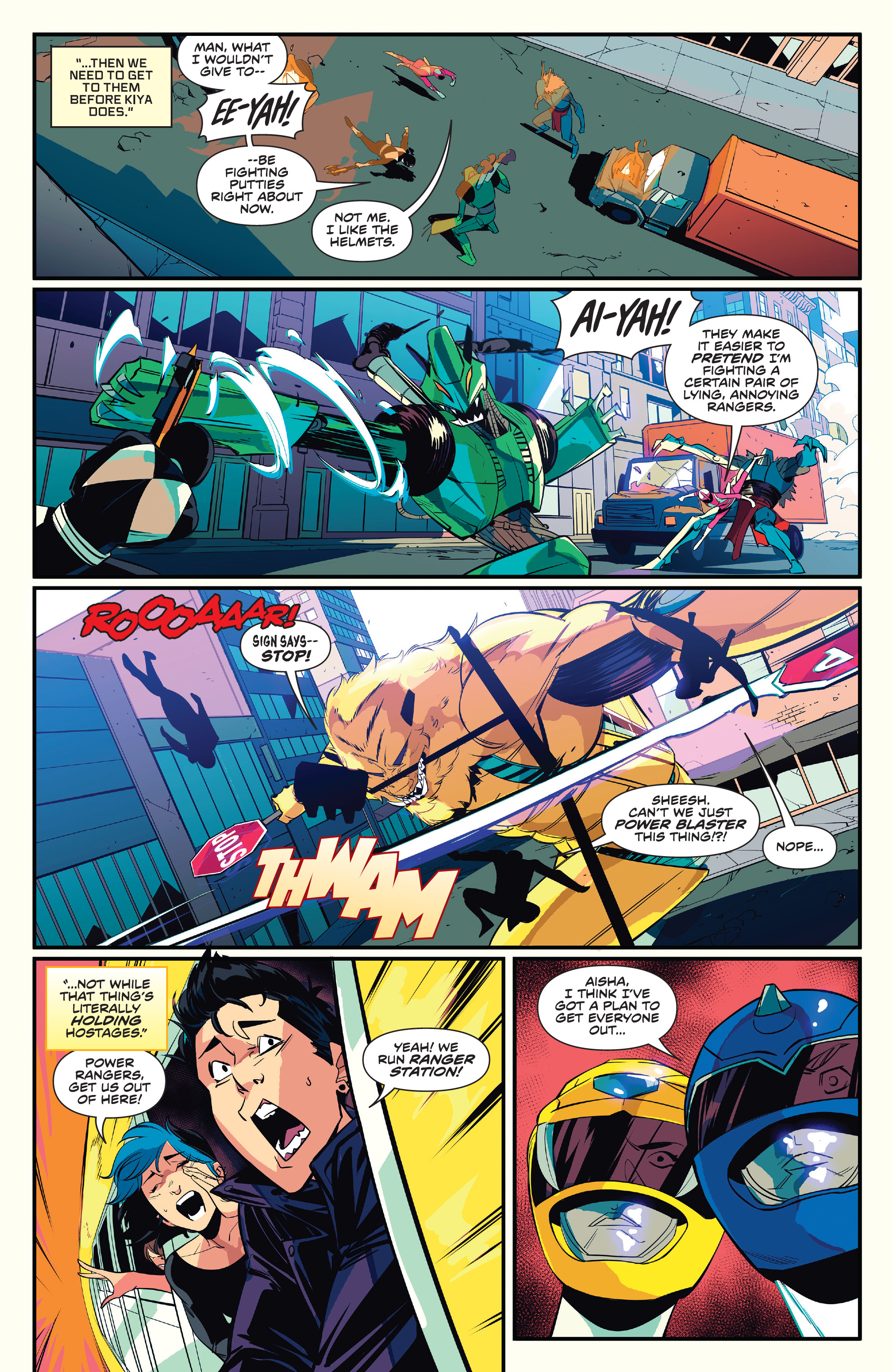 Read online Mighty Morphin Power Rangers comic -  Issue #47 - 13