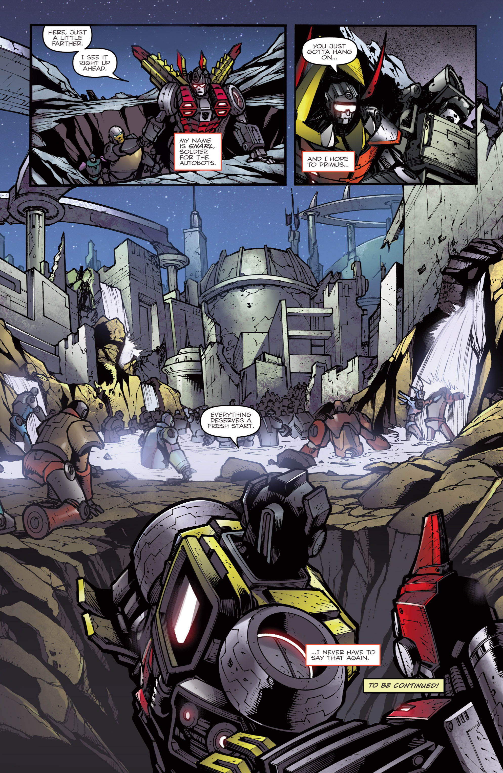 Read online Transformers Prime: Beast Hunters comic -  Issue #6 - 24