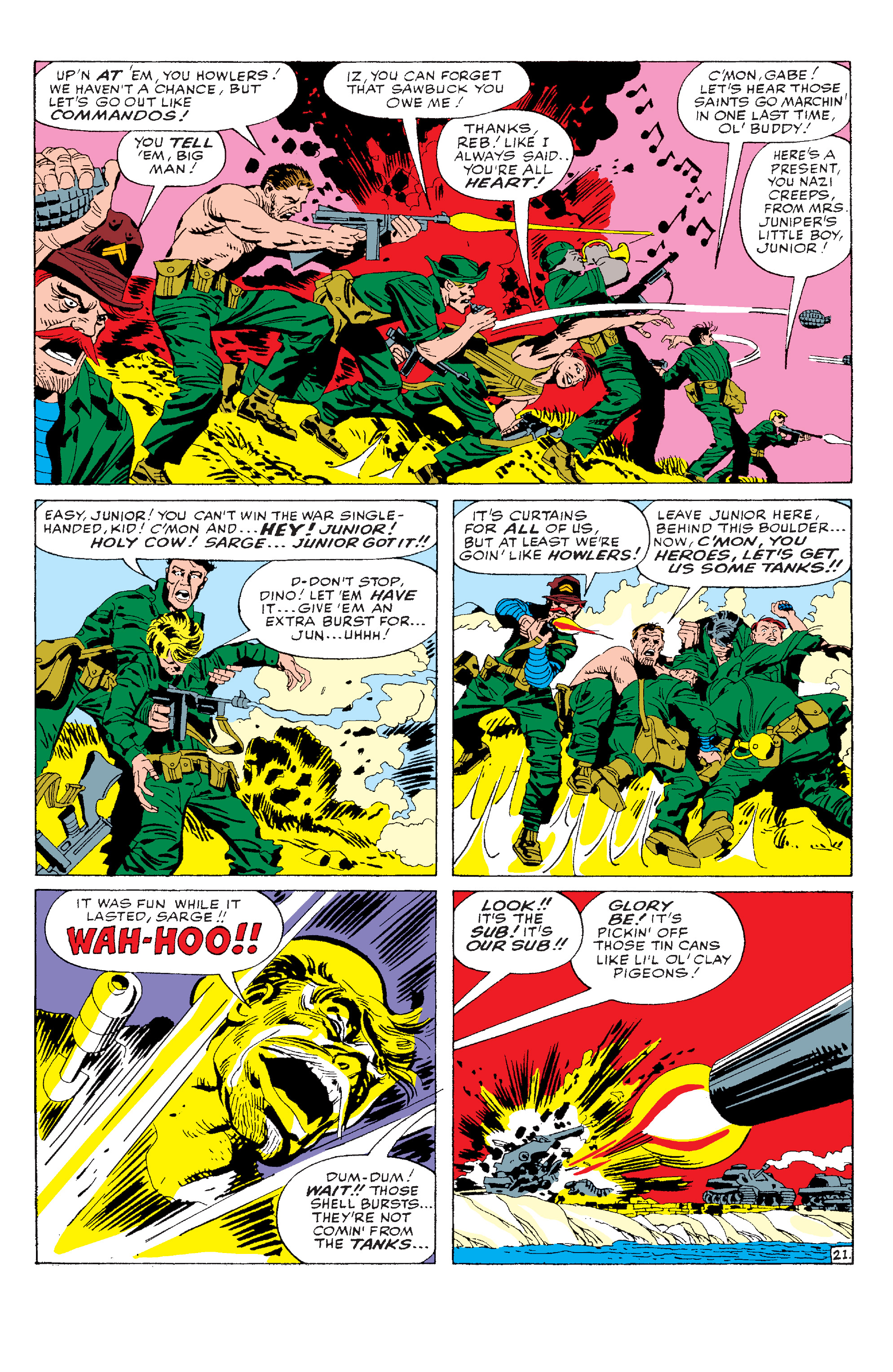Read online Sgt. Fury Epic Collection: The Howling Commandos comic -  Issue # TPB 1 (Part 1) - 100
