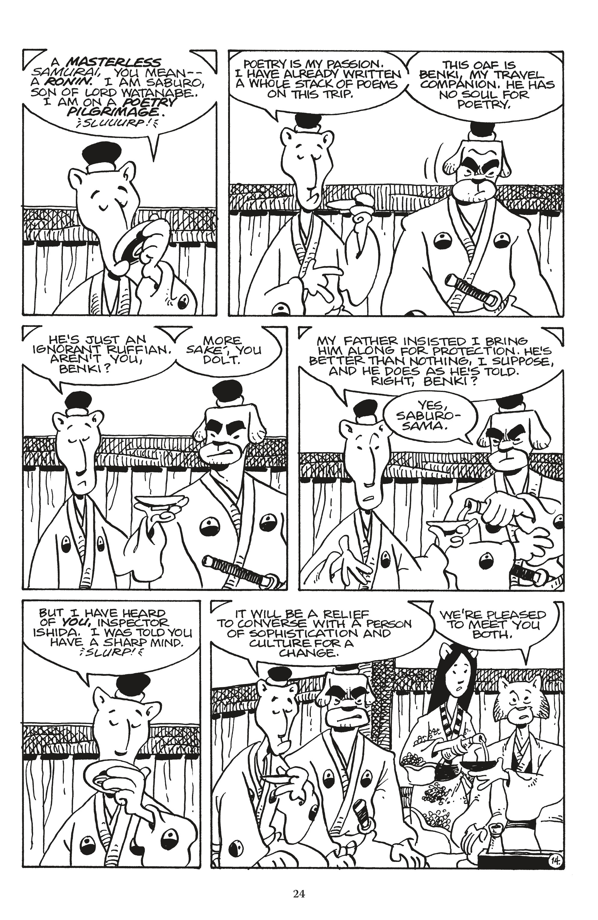 Read online The Usagi Yojimbo Saga comic -  Issue # TPB 8 (Part 1) - 24