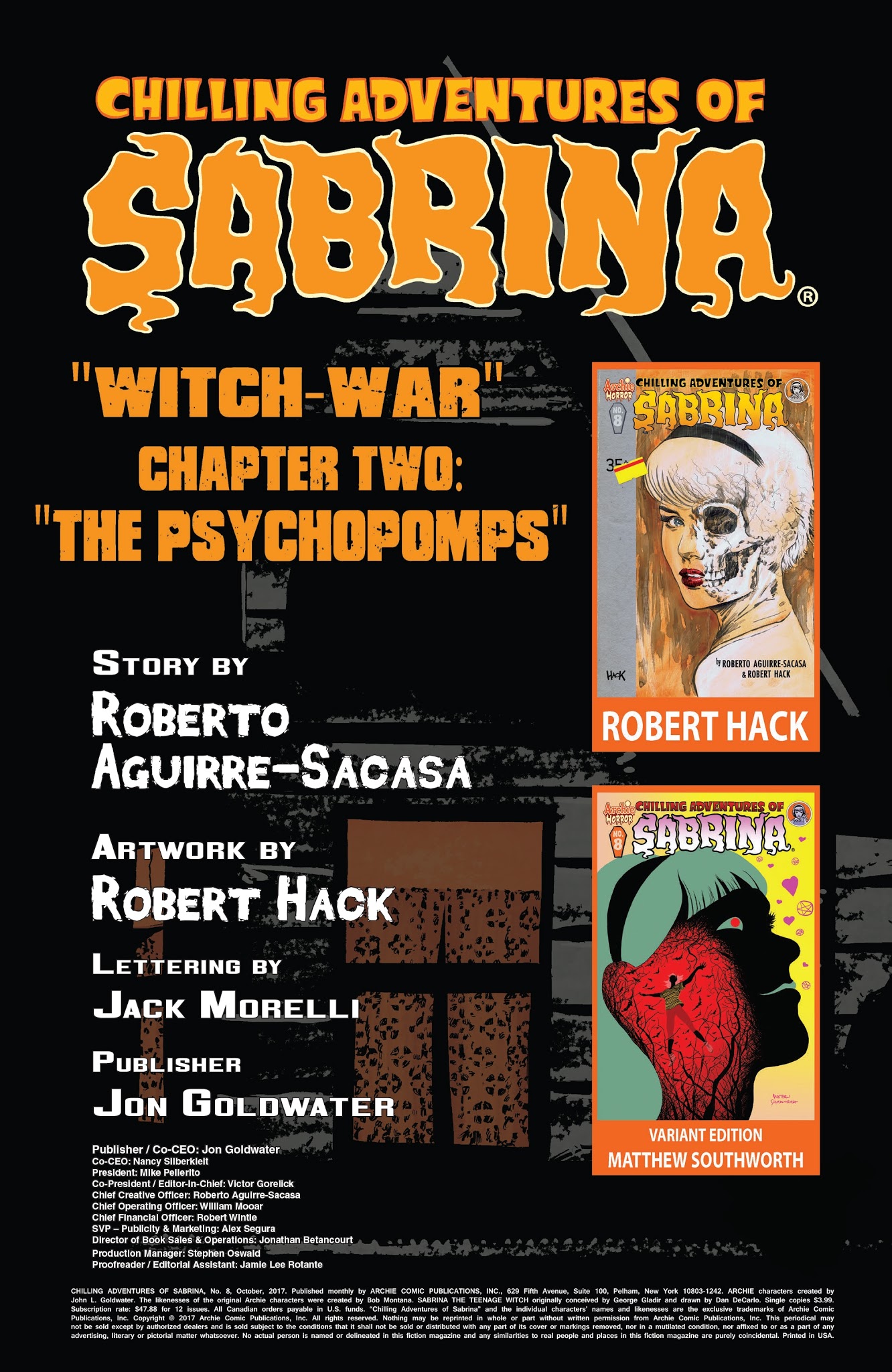 Read online Chilling Adventures of Sabrina comic -  Issue #8 - 2