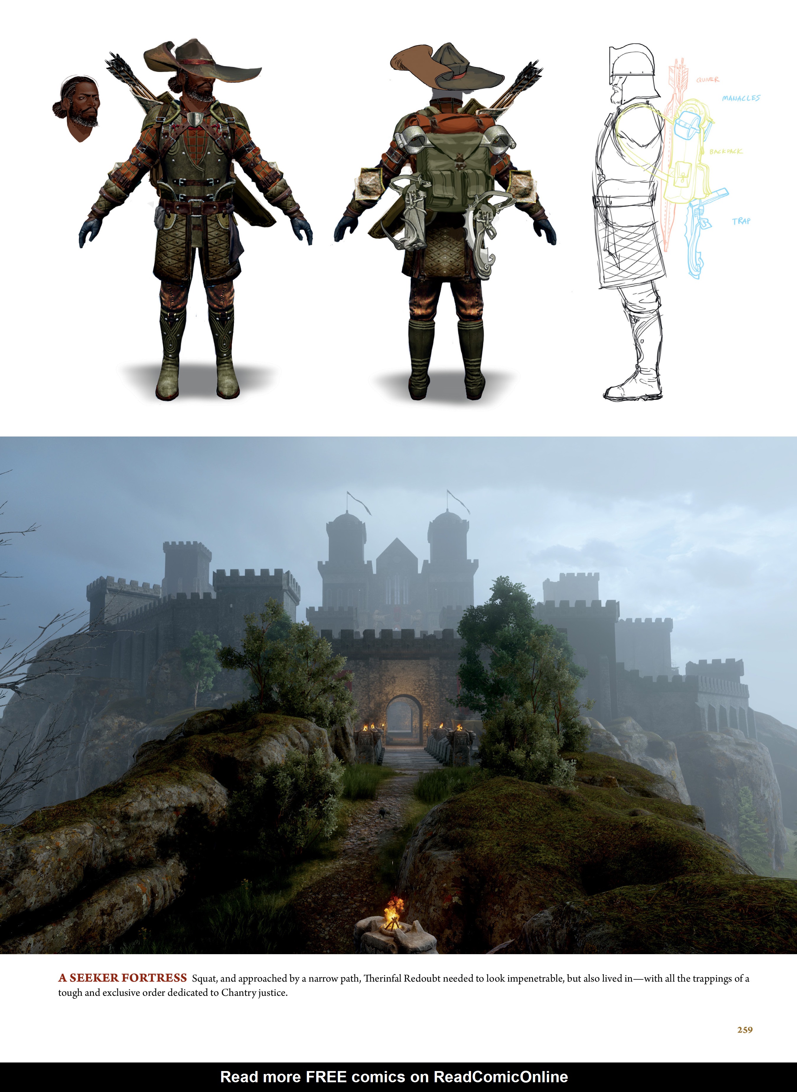Read online The Art of Dragon Age: Inquisition comic -  Issue # TPB (Part 3) - 27