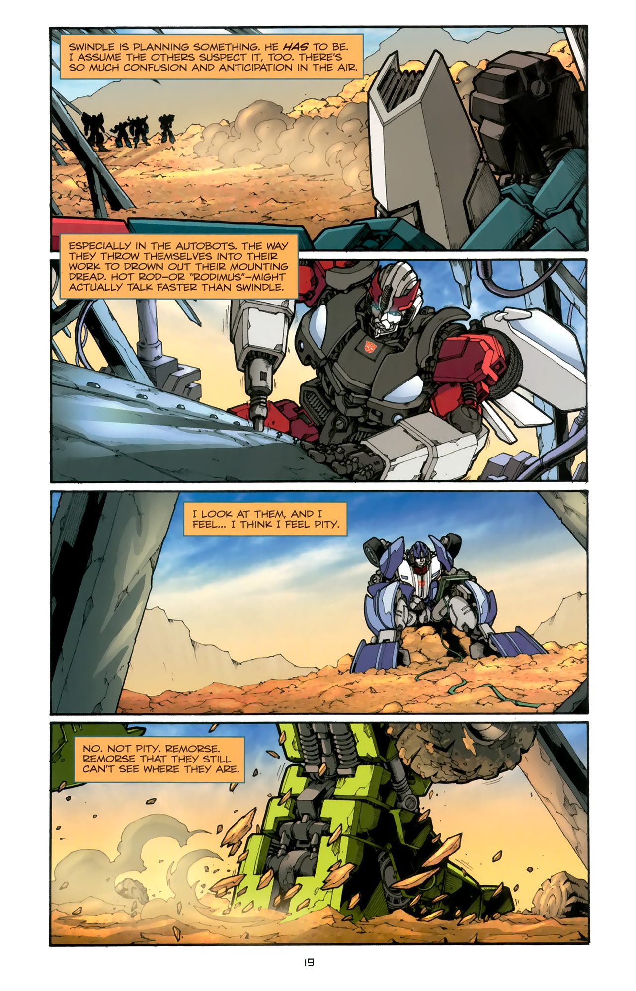 Read online The Transformers (2009) comic -  Issue #4 - 22