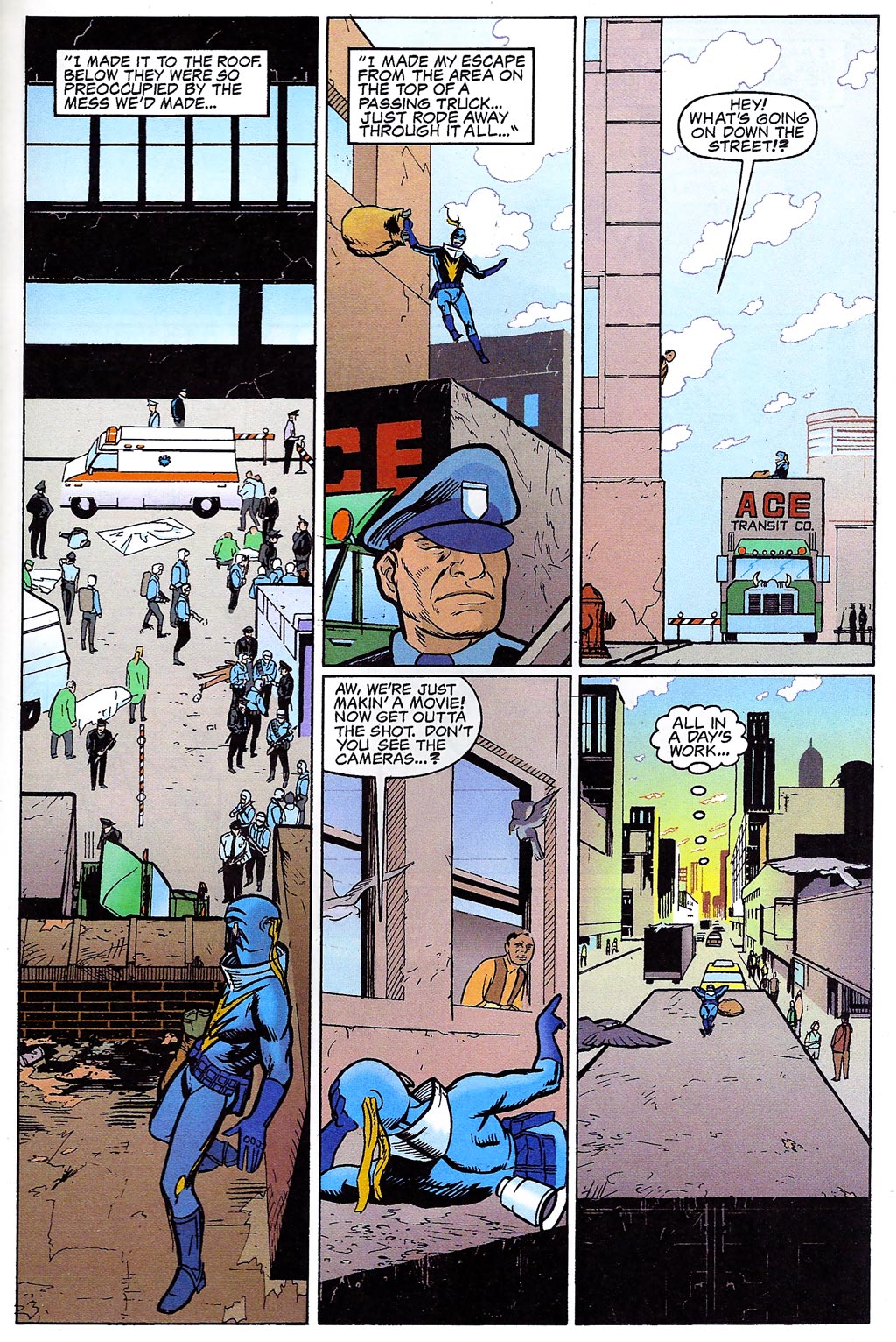 Read online Bob Burden's Original Mysterymen Comics comic -  Issue #4 - 21